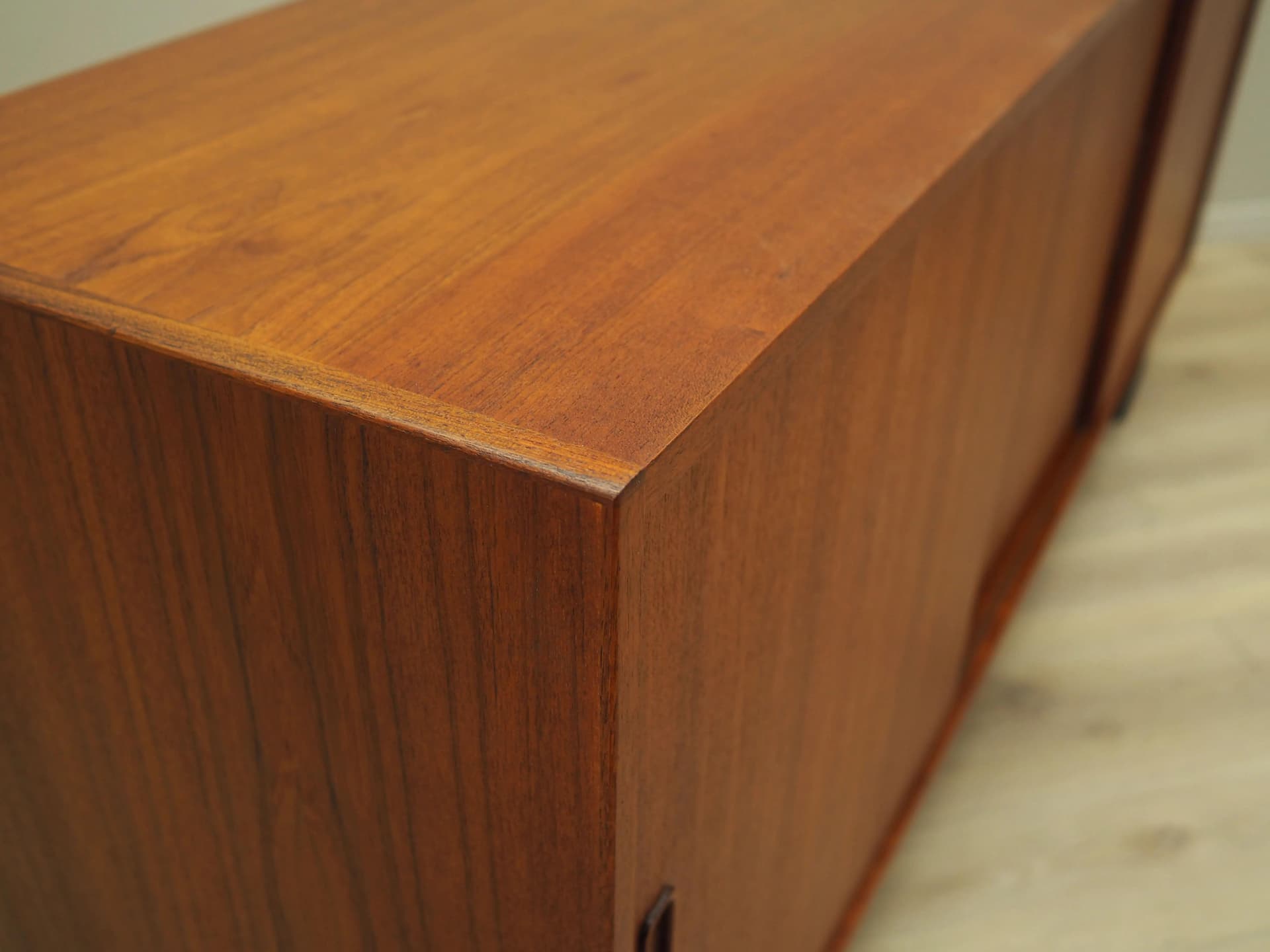Sideboard, brown teak, Denmark, 1970s - 30138