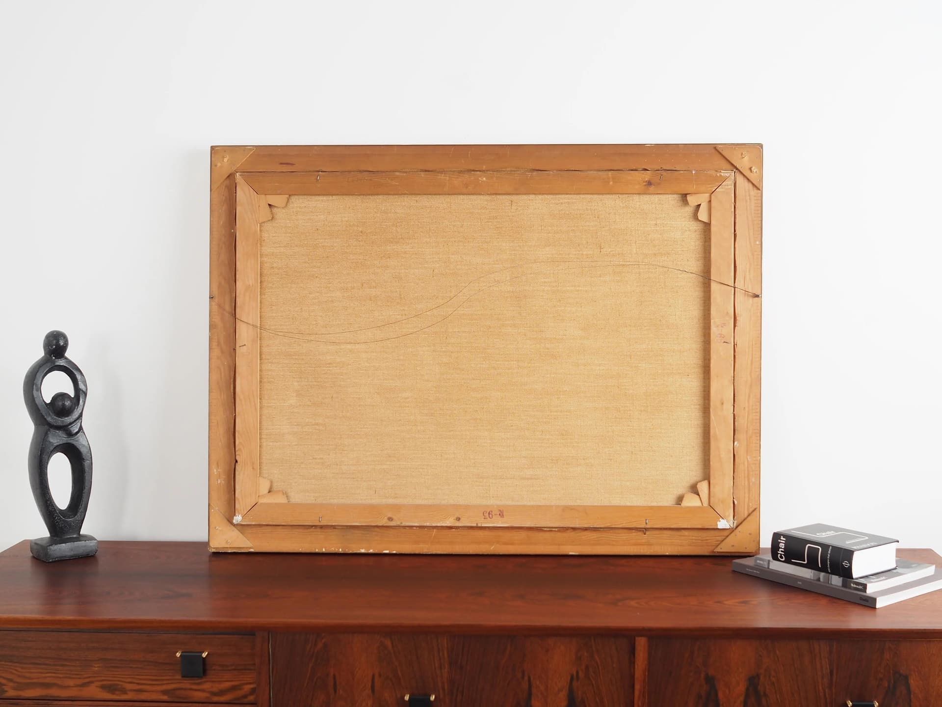 Obraz olejny multicolor, płótno, Dania, lata 70. - 30333