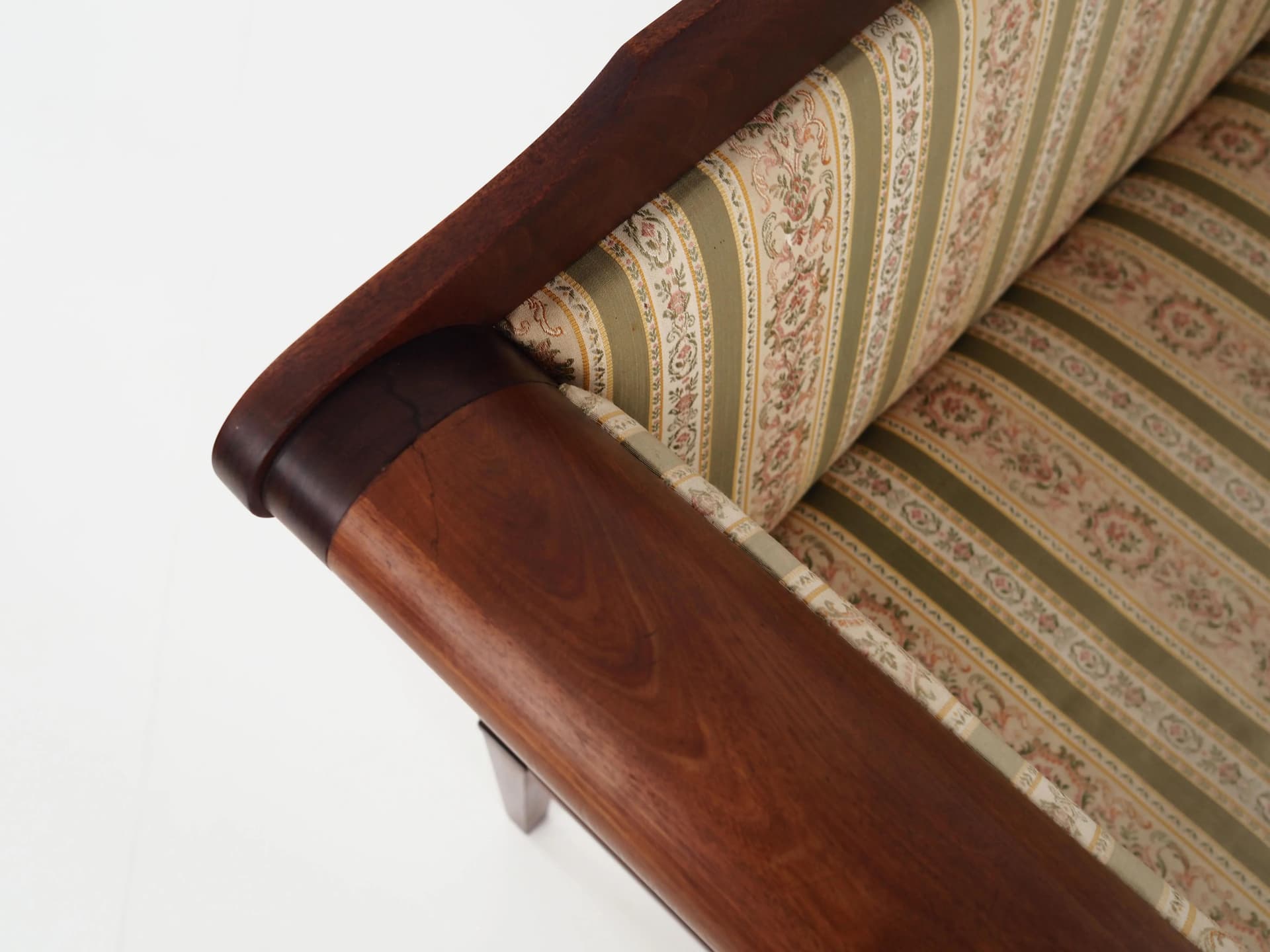 Sofa Empire, mahoń brązowy, Dania, lata 40. - 30576