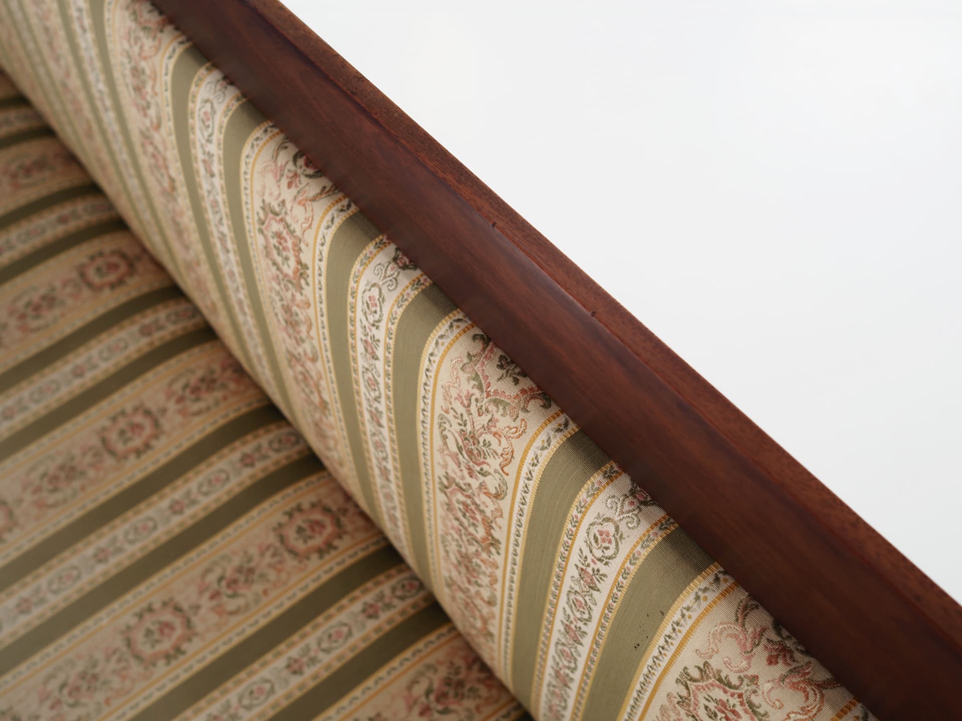 Sofa Empire, mahoń brązowy, Dania, lata 40. - 64595