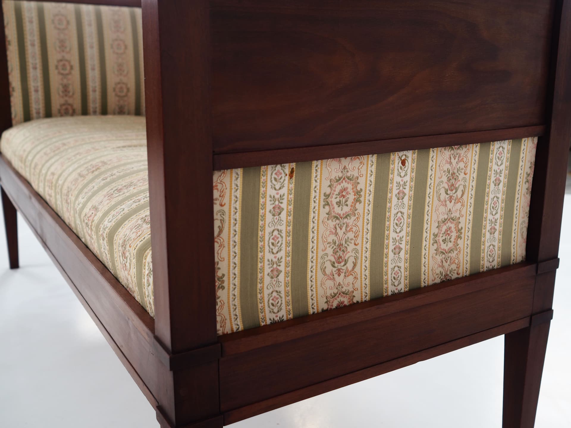 Sofa Empire, mahoń brązowy, Dania, lata 40. - 64596