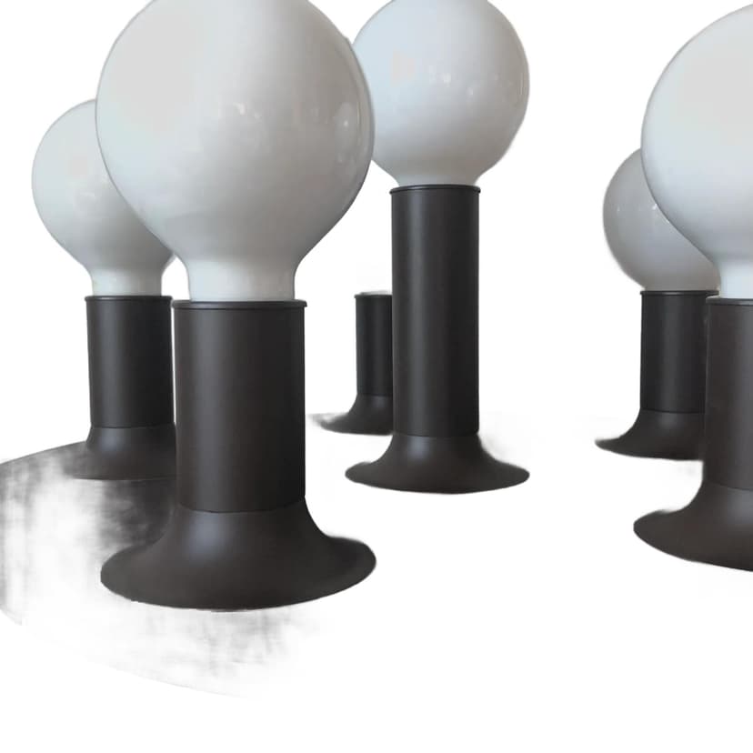 Mosiężna lampa sufitowa, Cosack Leuchten, Niemcy, lata 70.