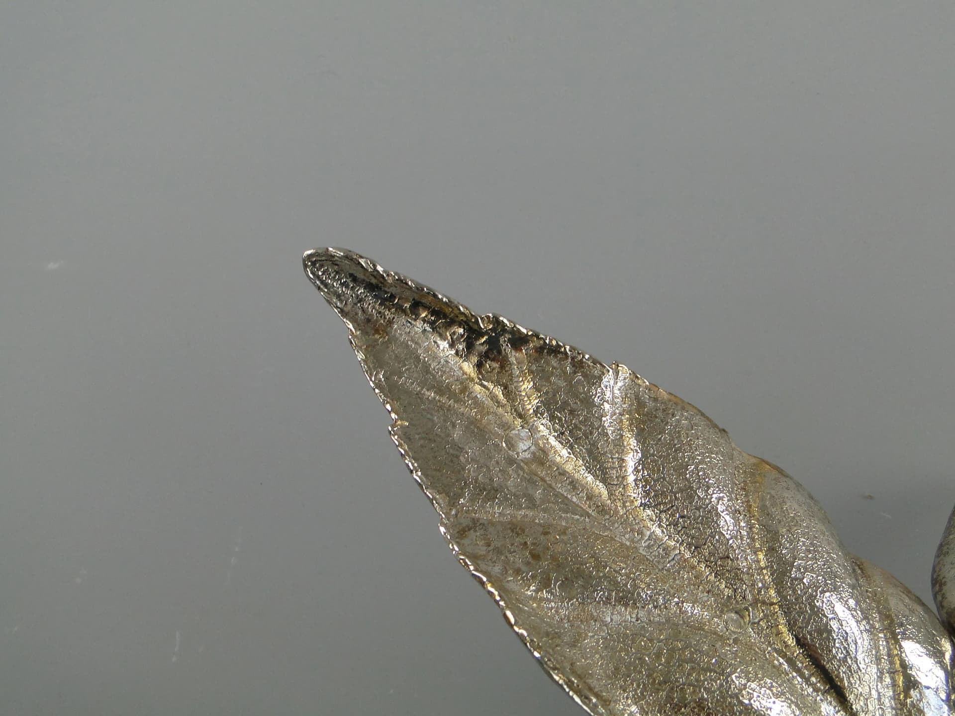 Wall sconce, Hollywood Regency, silver brass, by W. Daro, Belgium, 1970s. - 31042