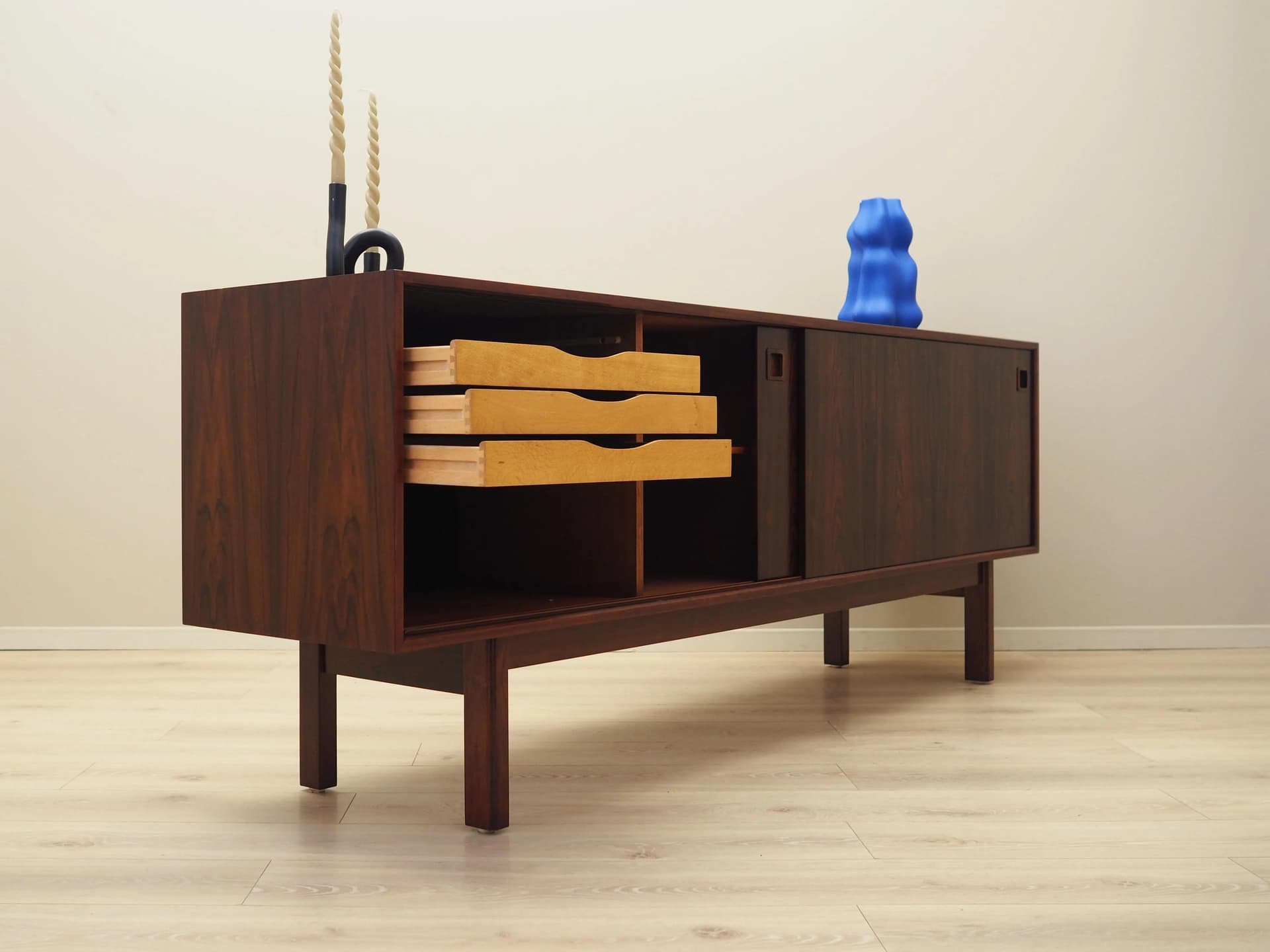 Sideboard, palisander brązowy, Omann Jun, Dania, lata 70. - 31134