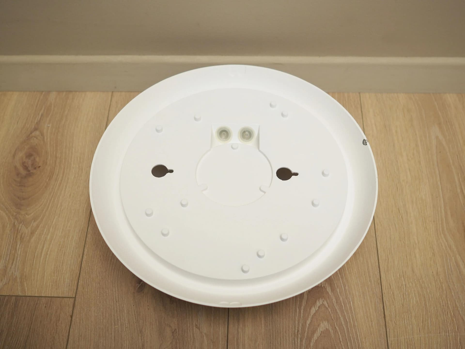 Kinkiet ścienny, biały, metal plastik, Dania, lata 90. - 31119