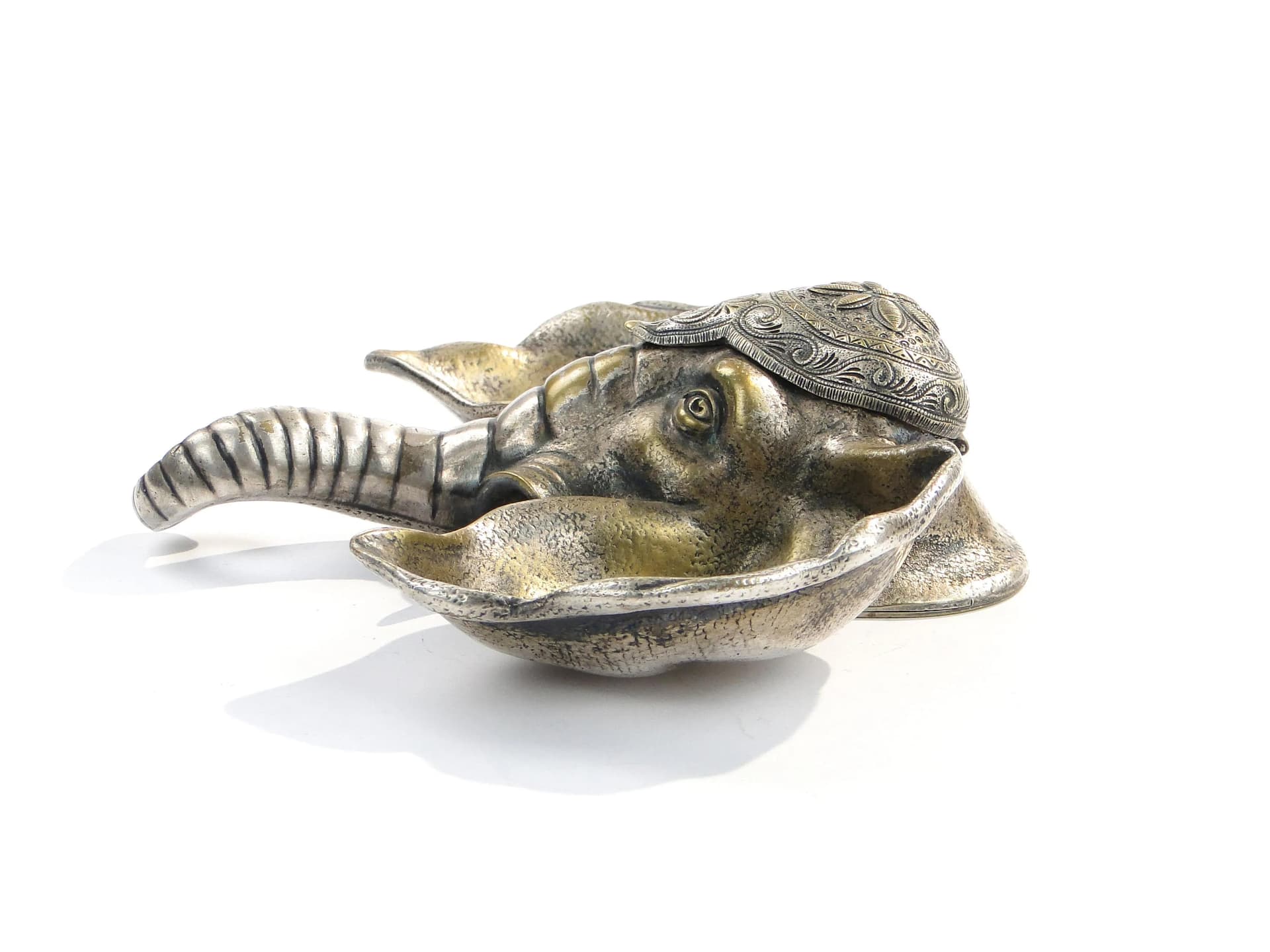 Ekrytuar orientalny, srebro, brąz, Francja, XIX w. - 30975