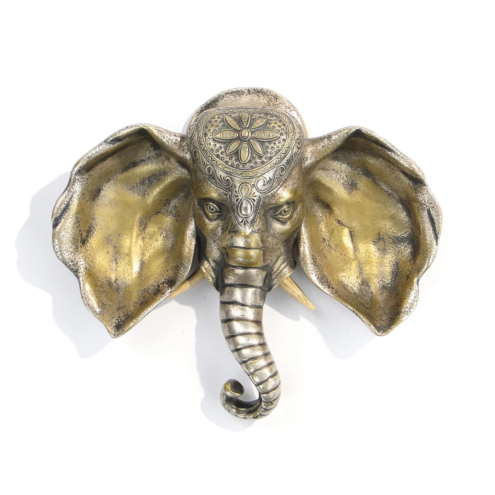 Ekrytuar orientalny, srebro, brąz, Francja, XIX w. - 30972