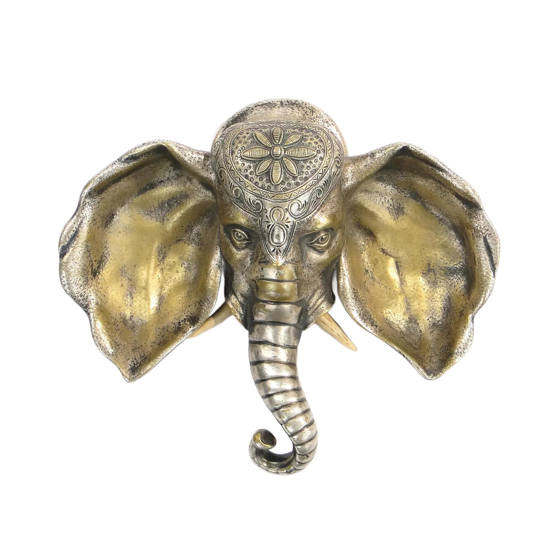 Ekrytuar orientalny, srebro, brąz, Francja, XIX w.