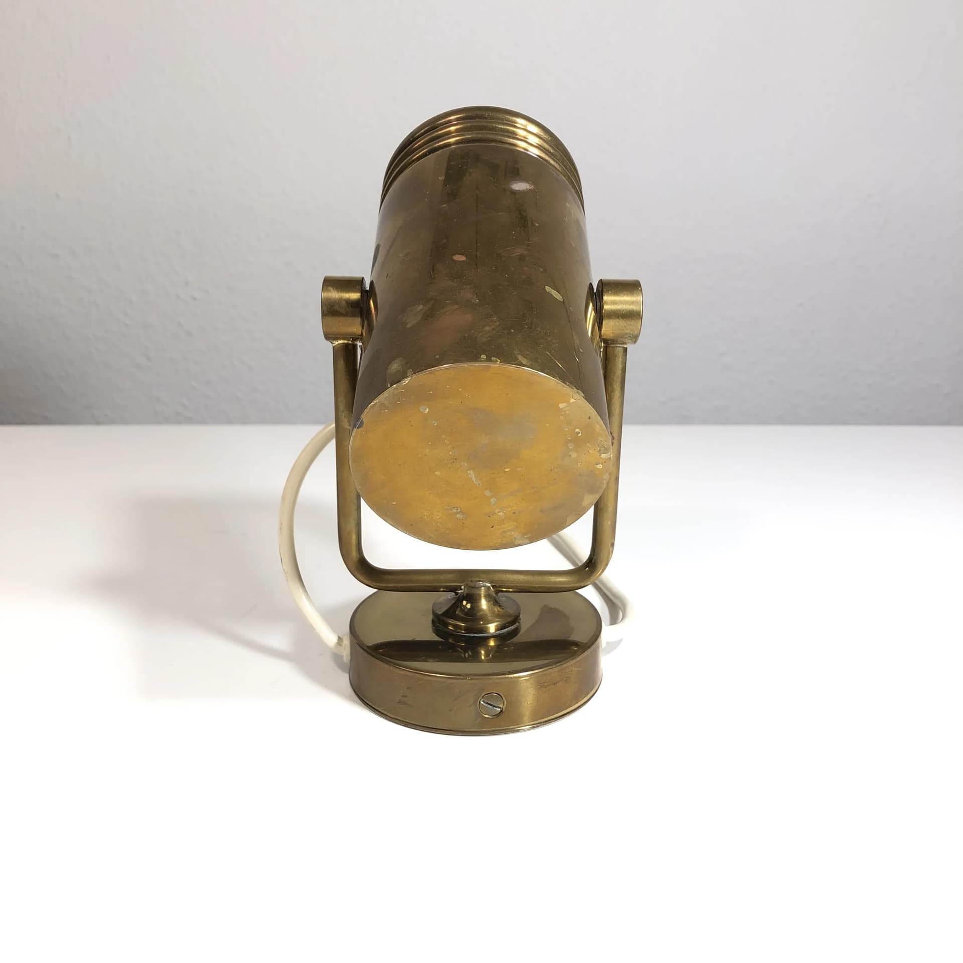 Wall sconce, golden brass, Germany, 1970s - 31183