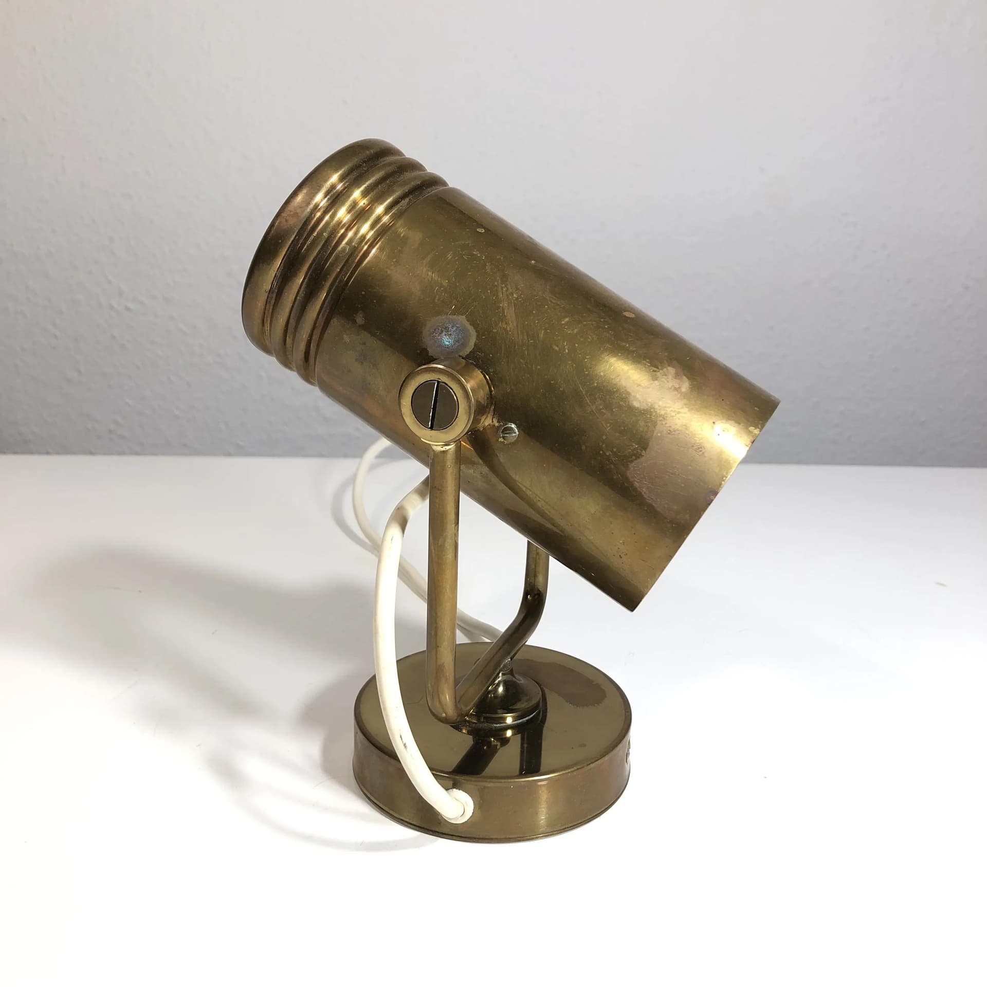 Wall sconce, golden brass, Germany, 1970s - 31184