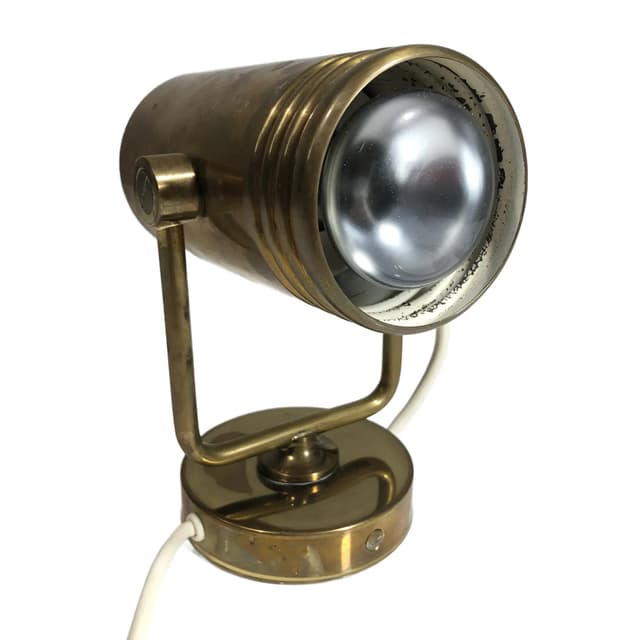 Wall sconce, golden brass, Germany, 1970s - DIMENSION