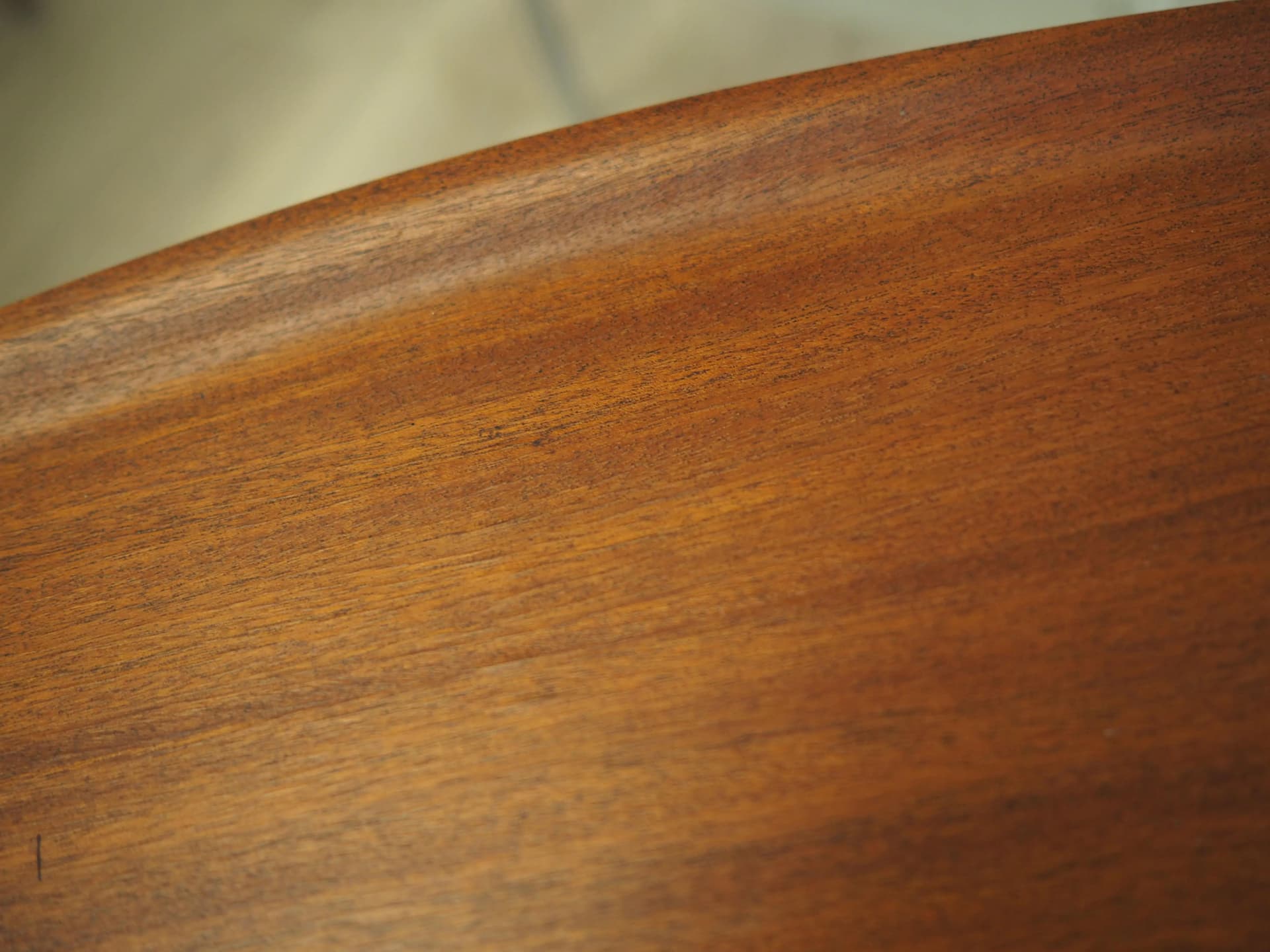 Taca, teak, pomarańczowy, Dania, lata 60. - 31272