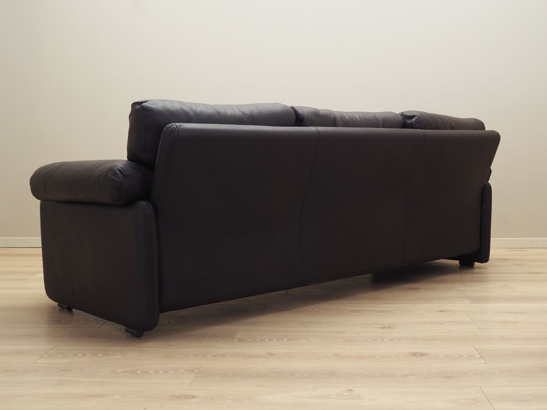 Komplet wypoczynkowy Coronado, skóra brązowa, proj. T. Scarpa, B&B Italia, Włochy, lata 60. - 64285