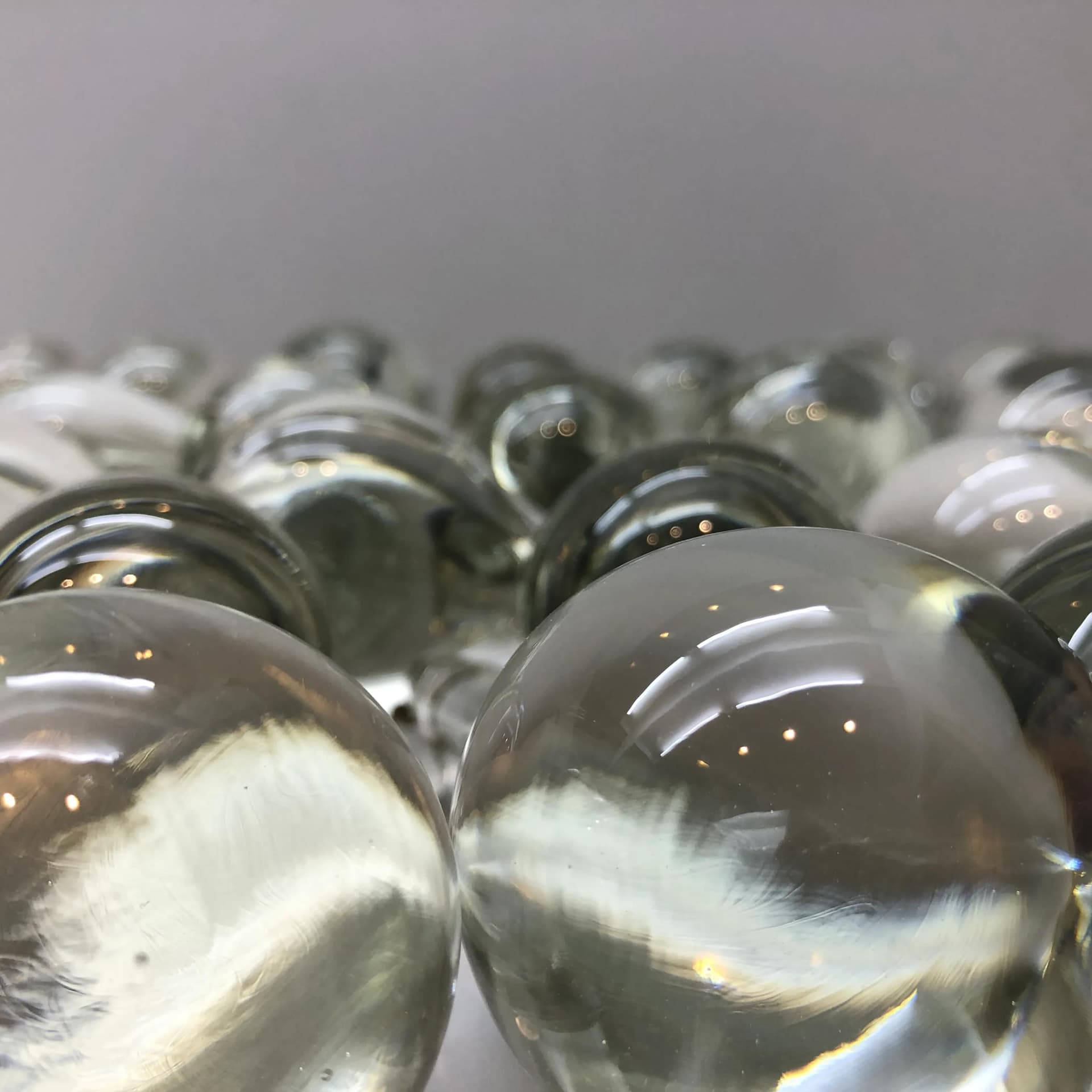 Złocony mosiężny plafon z kroplami szkła Murano, proj. C. Palme, Niemcy, lata 70. - 31525