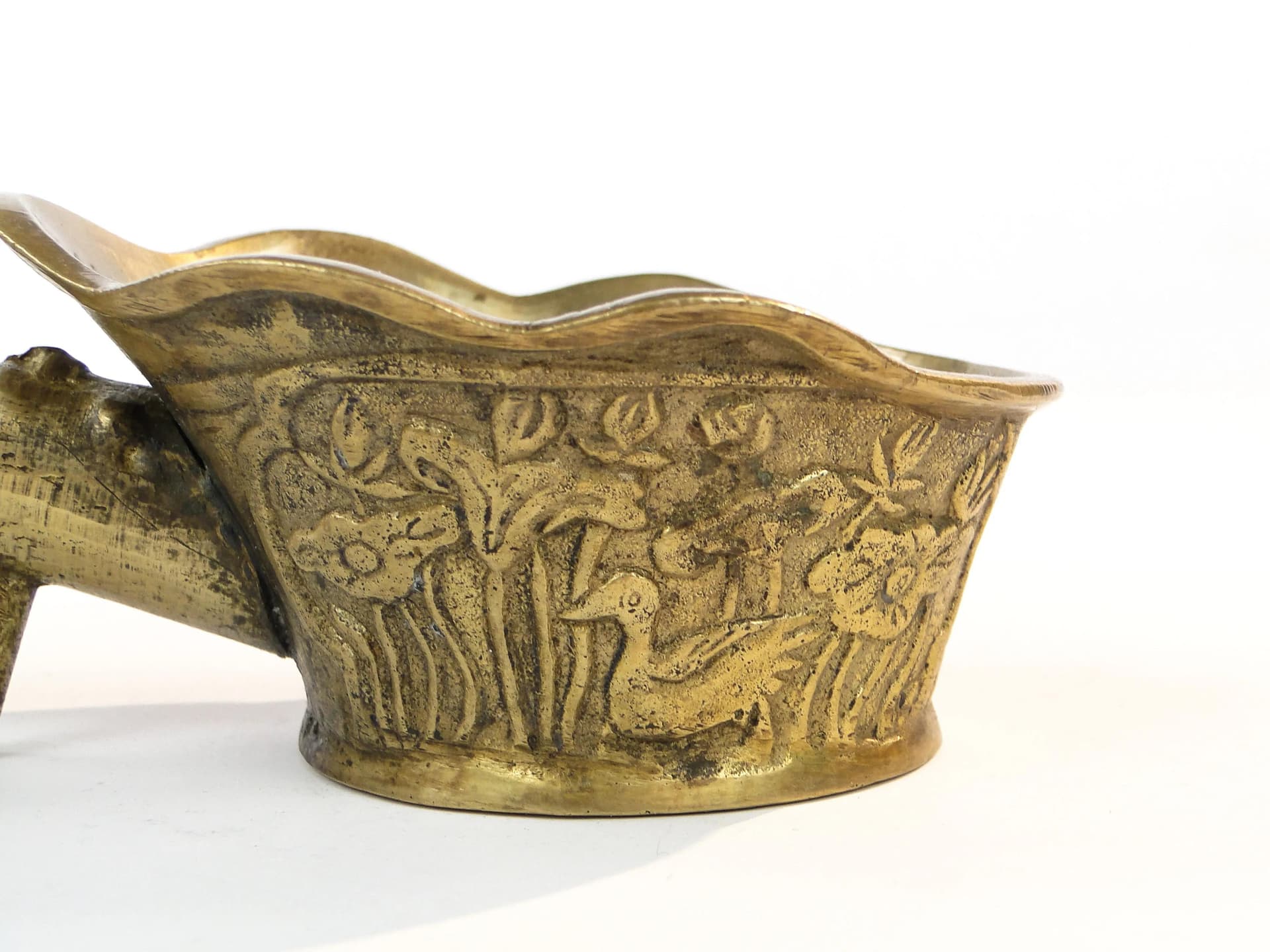 Decorative Crucible, Multicolor Enamel, Gilt Bronze, China, 19th c. - 31754