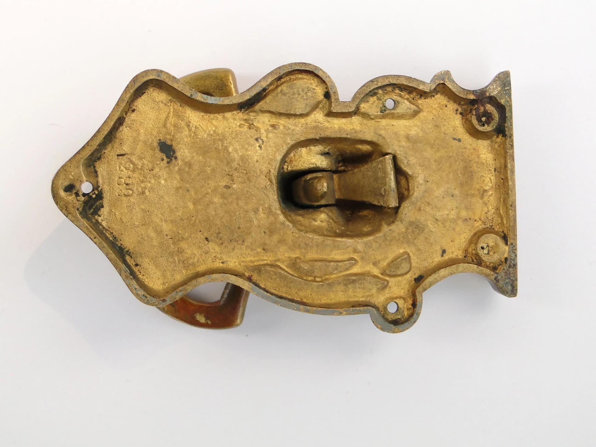 Kołatka secesyjna, brąz ciemny, Austria, początek XX w. - 31728