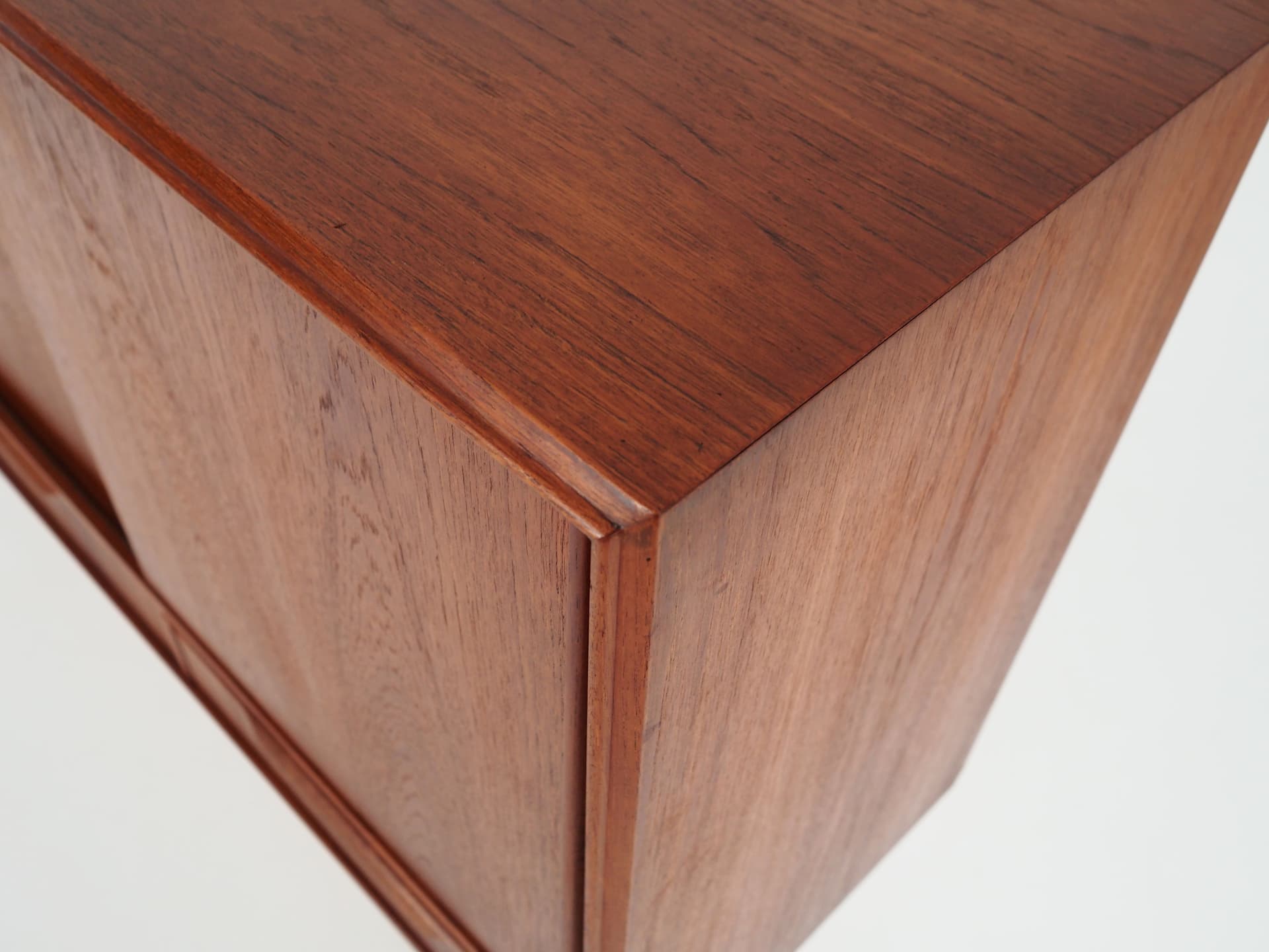 Highboard, teak brązowy, proj. E.W. Bach, Dania, lata 60. - 64238