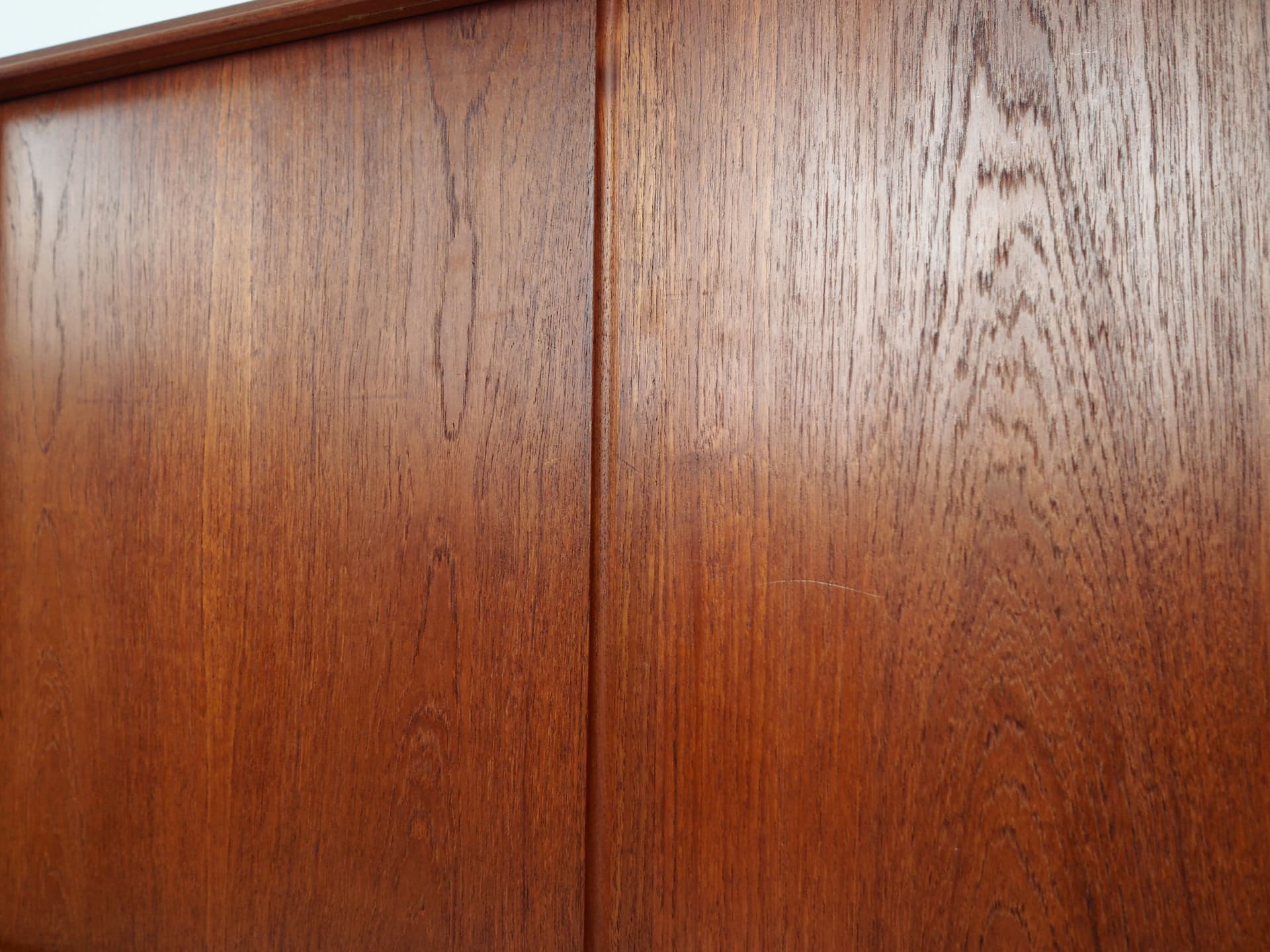 Highboard, teak brązowy, proj. E.W. Bach, Dania, lata 60. - 64240