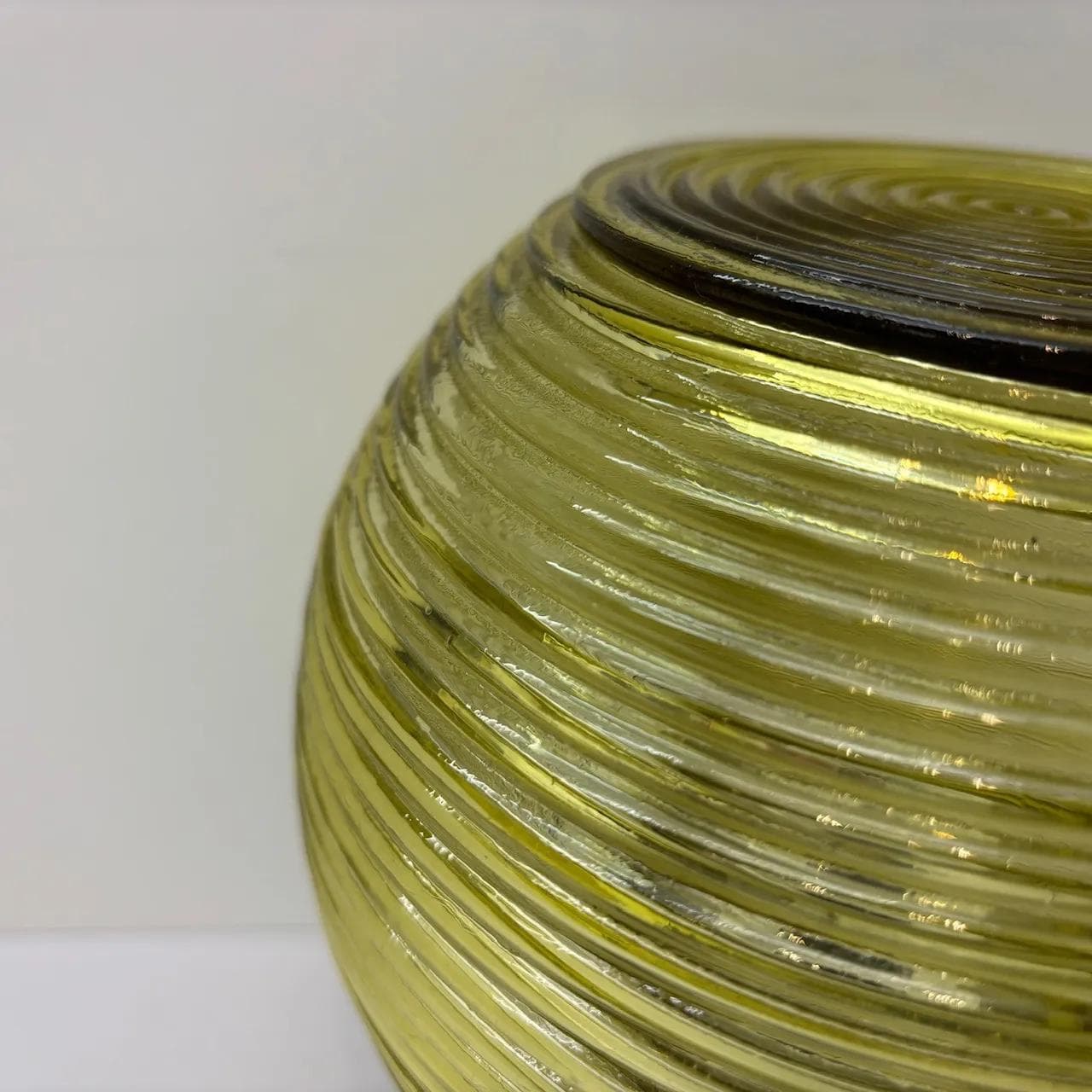 Yellow Glass and Porcelain Industrial Wall Sconce, Germany, 1970s - 31907