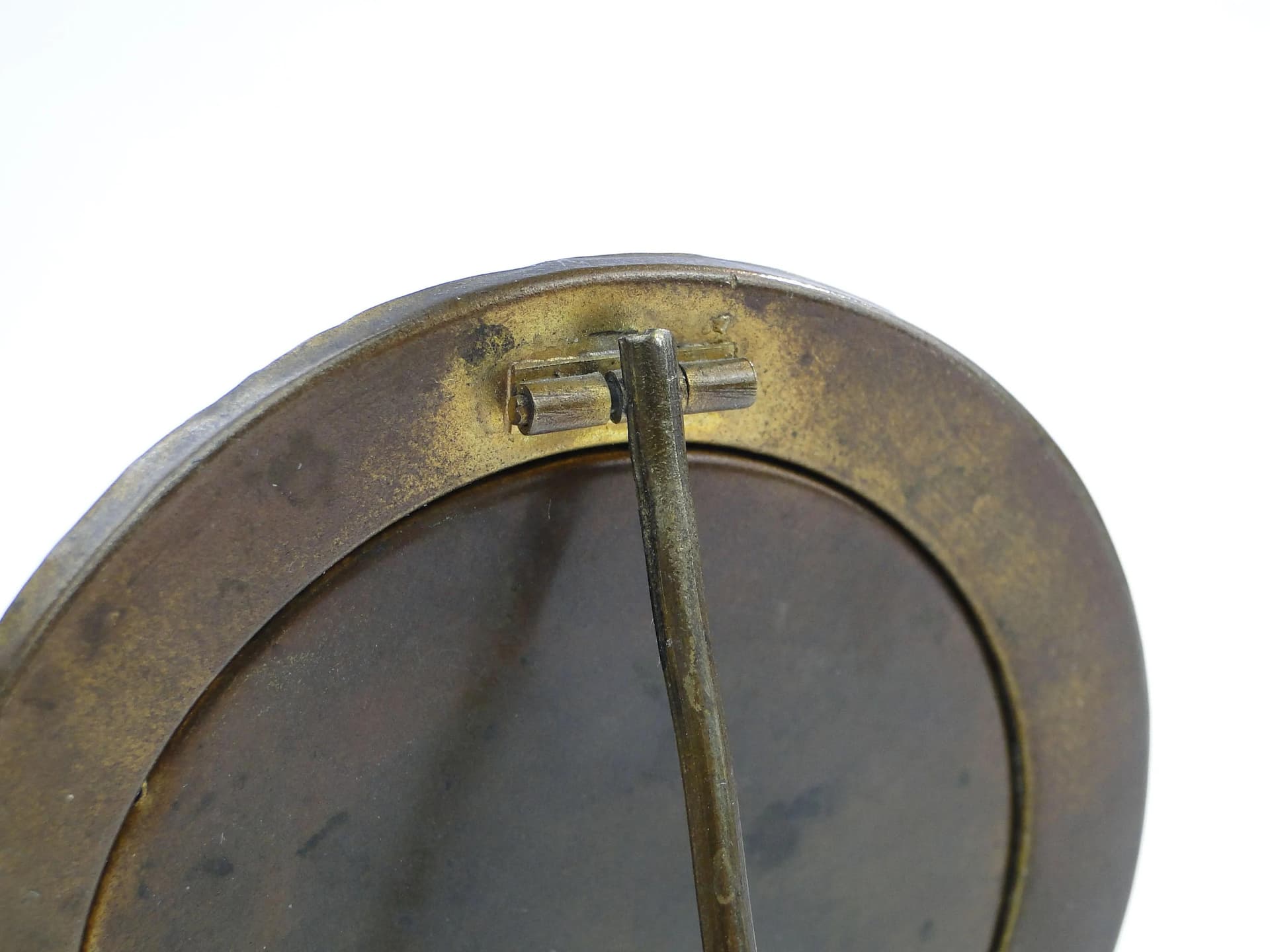 Ramka na zdjęcie rondo, millefiori, multicolor, mosiądz złocony, Włochy, początek XX w. - 31973