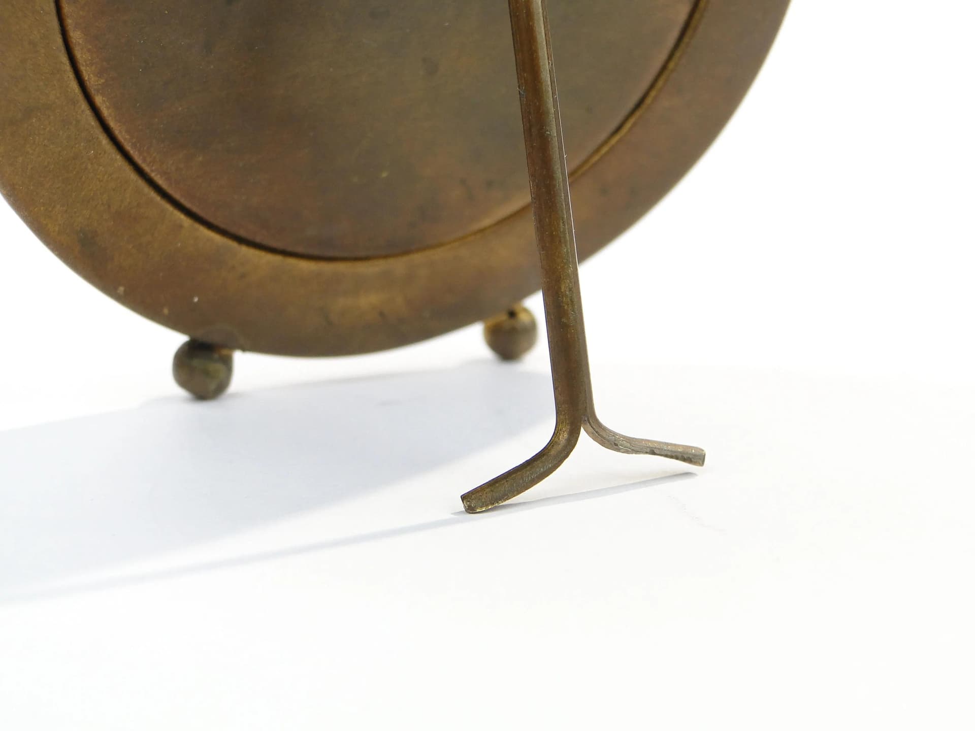 Ramka na zdjęcie rondo, millefiori, multicolor, mosiądz złocony, Włochy, początek XX w. - 31974