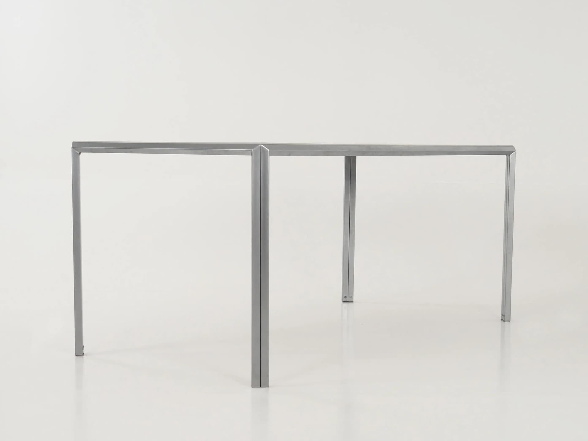 Biurko, aluminium szare, Montana Furniture, Dania, lata 80. - 32200