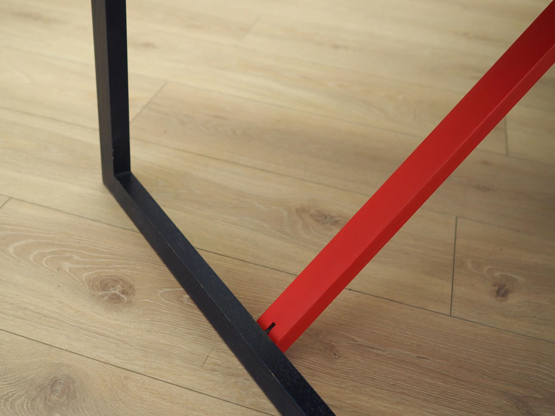 Biurko postmodernistyczne, multicolor, drewno, metal, Włochy, lata 80. - 32178