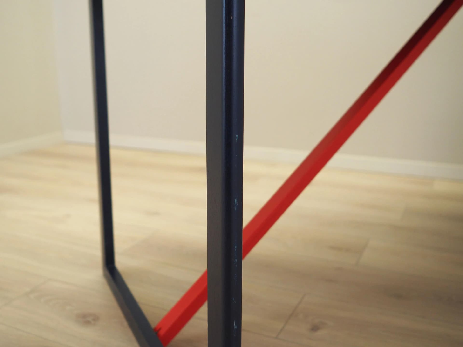 Biurko postmodernistyczne, multicolor, drewno, metal, Włochy, lata 80. - 32177