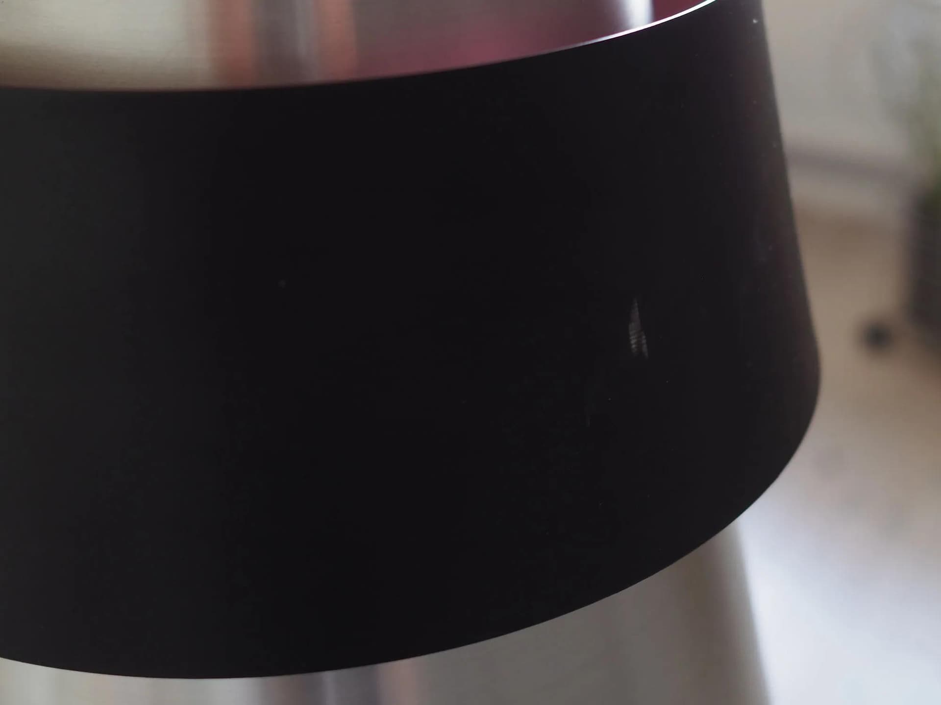 Lampa wisząca Corona, metal srebrny czarny, proj. J. Hammerborg, Fog & Mørup, Dania, lata 60. - 32701