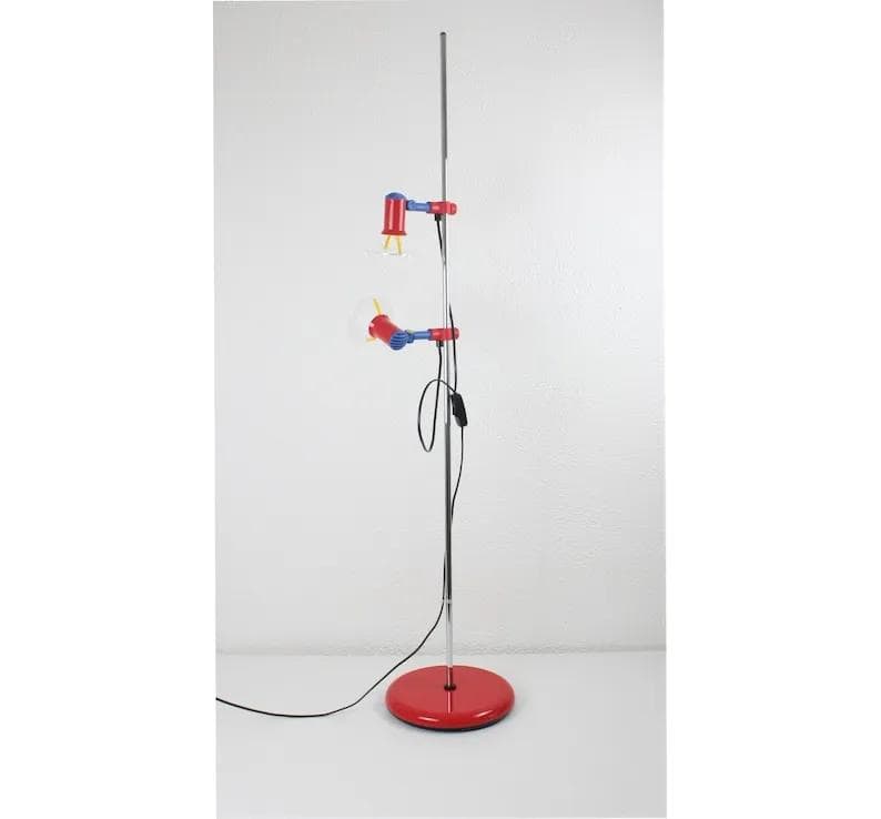 Lampa podłogowa Memphis, multicolor, plastik, Brilliant Leuchten, Niemcy, lata 90. - 32783