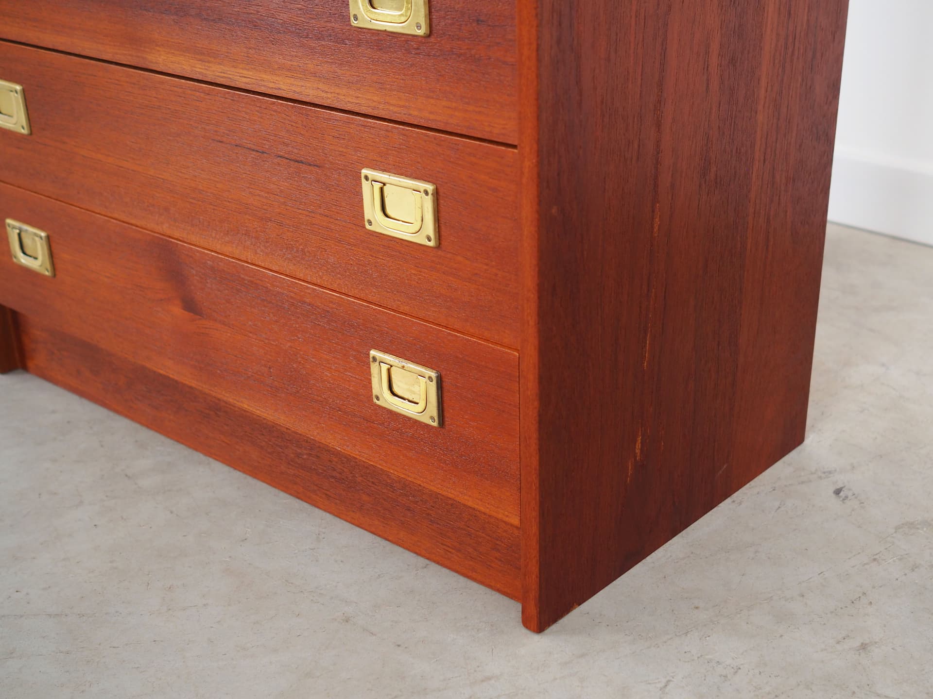 Komoda, teak pomarańczowy, Dania, lata 60. - 64030