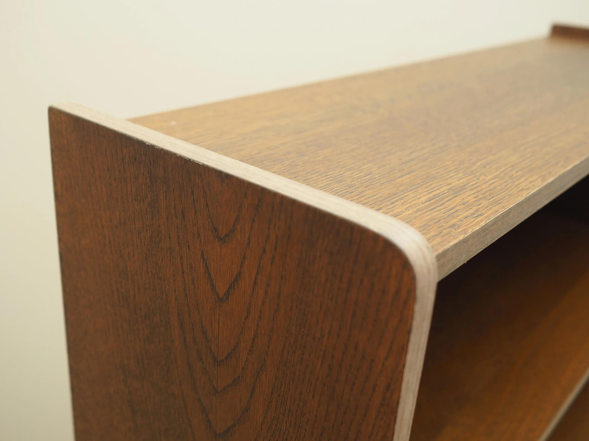 Bookcase, brown oak, Denmark, 1970s - 32890