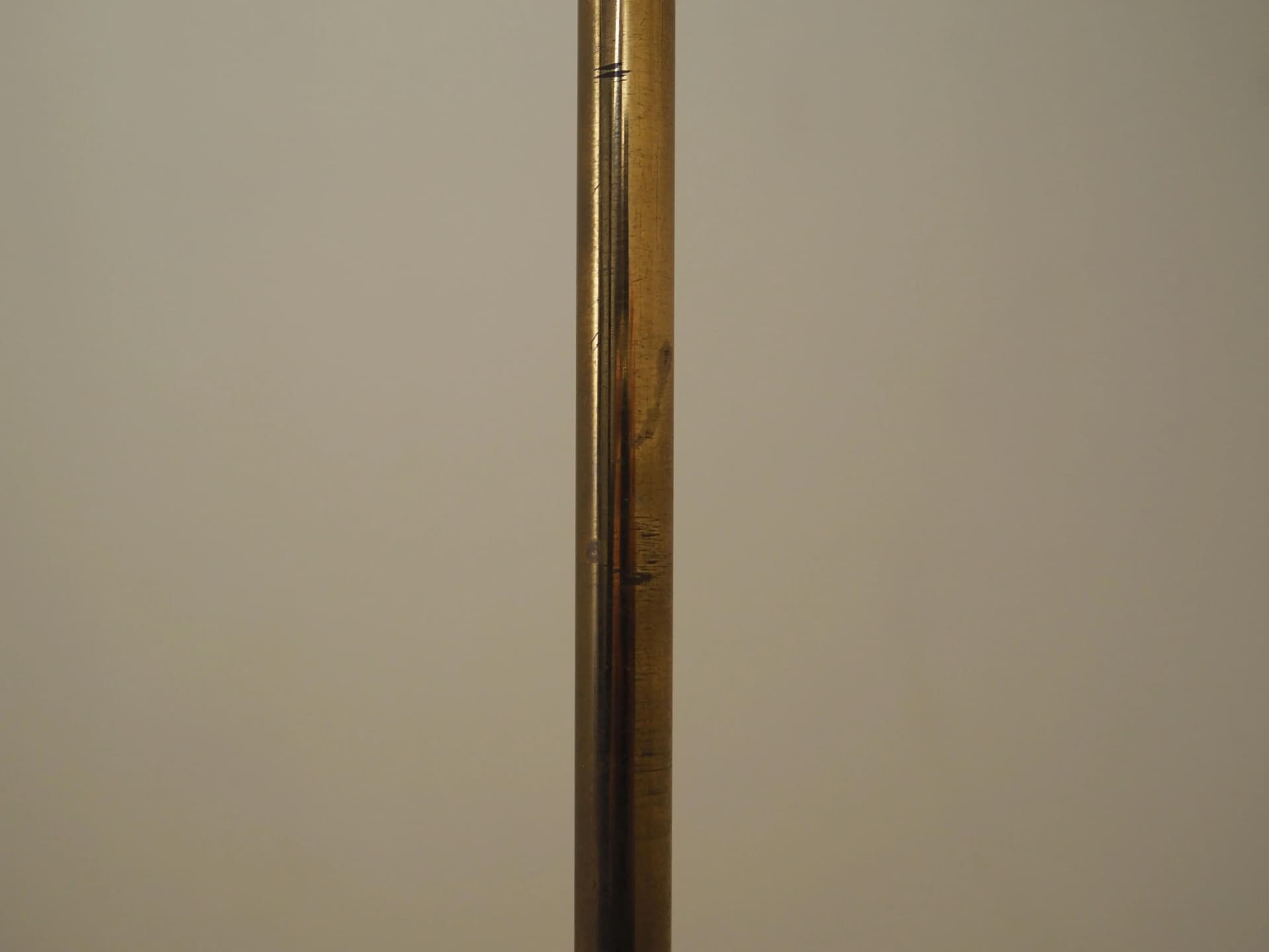 Lampa podłogowa, biały, metal, Dania, lata 70. - 32877