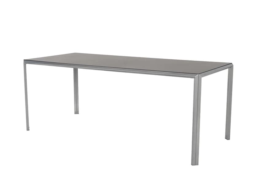 Biurko, aluminium szczotkowane szare, Montana Furniture, Dania, lata 80.