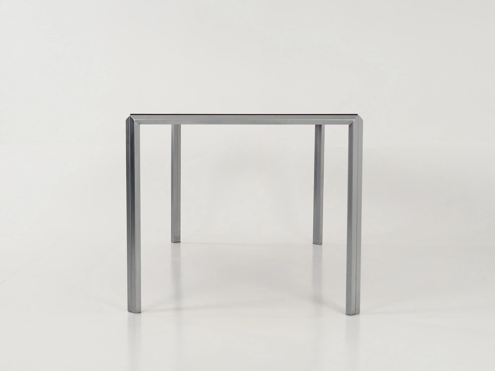 Biurko, aluminium szczotkowane szare, Montana Furniture, Dania, lata 80. - 32848