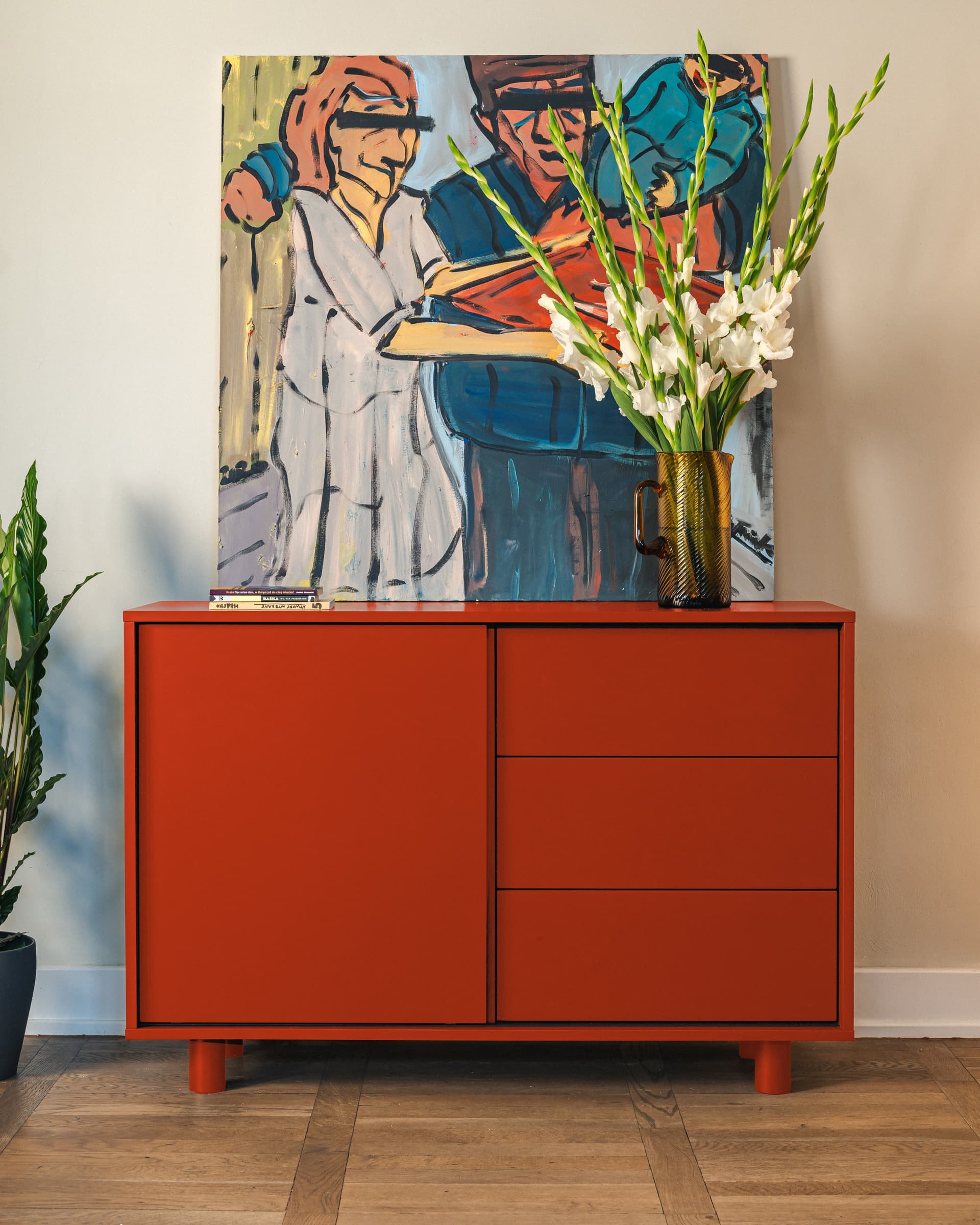 Komoda Pac czerwony, Feum - 33047