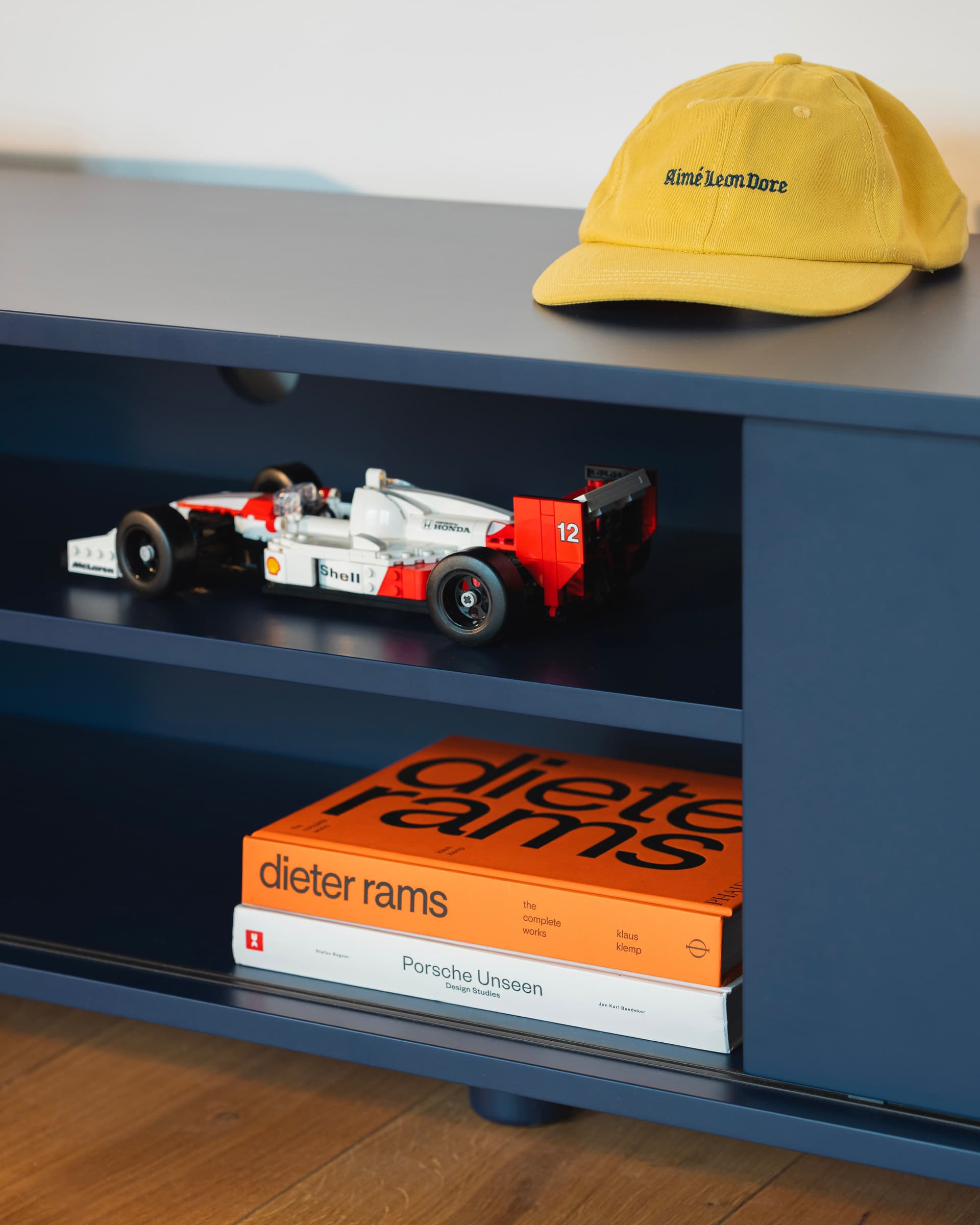 Szafka RTV Pop granatowy, Feum - 33026