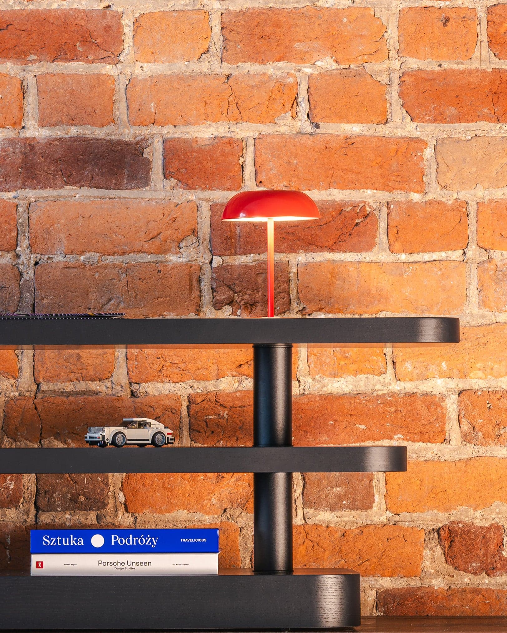 Szafka RTV Rel czarny, Feum - 33007