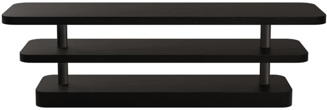 Szafka RTV Rel czarny, Feum - WYMIARY