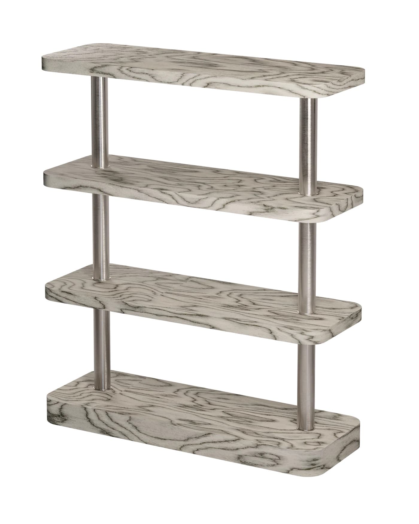 Light Grey Postmodern Shelving Unit, by E. Sottsass, 1980s - 57360