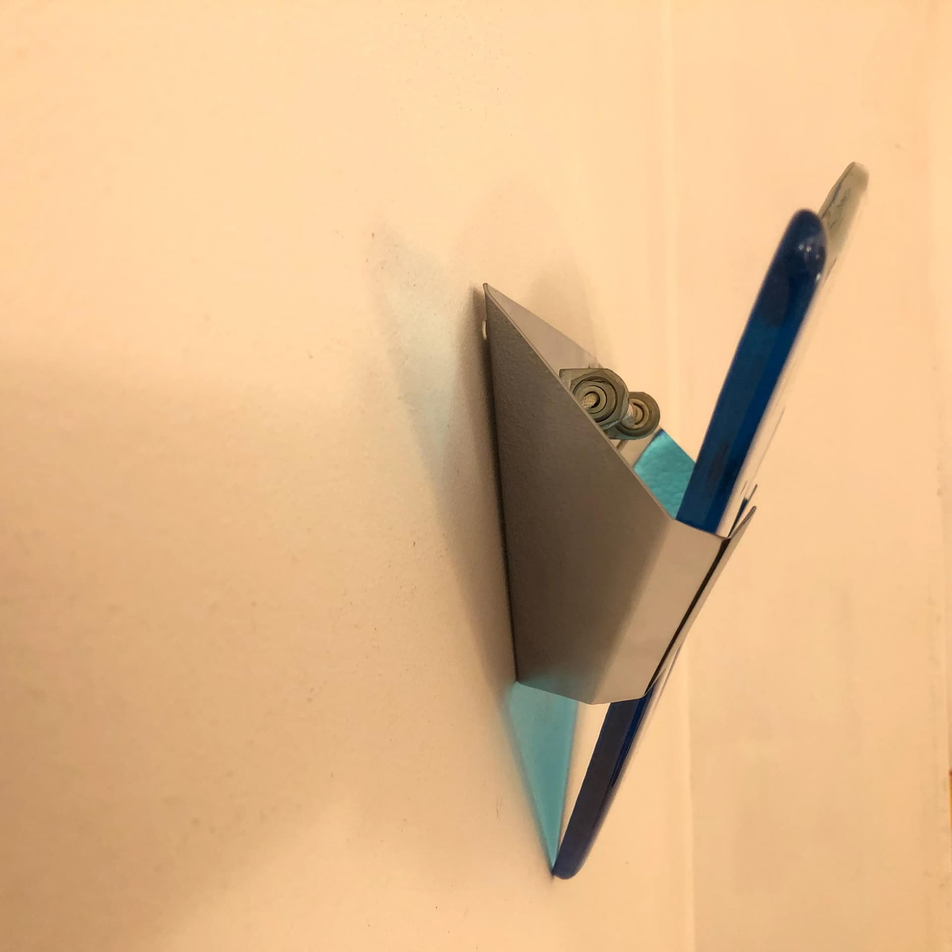 Kinkiet Murano, multikolor, szkło Murano chromowana stal, Włochy, lata 70. - 33194