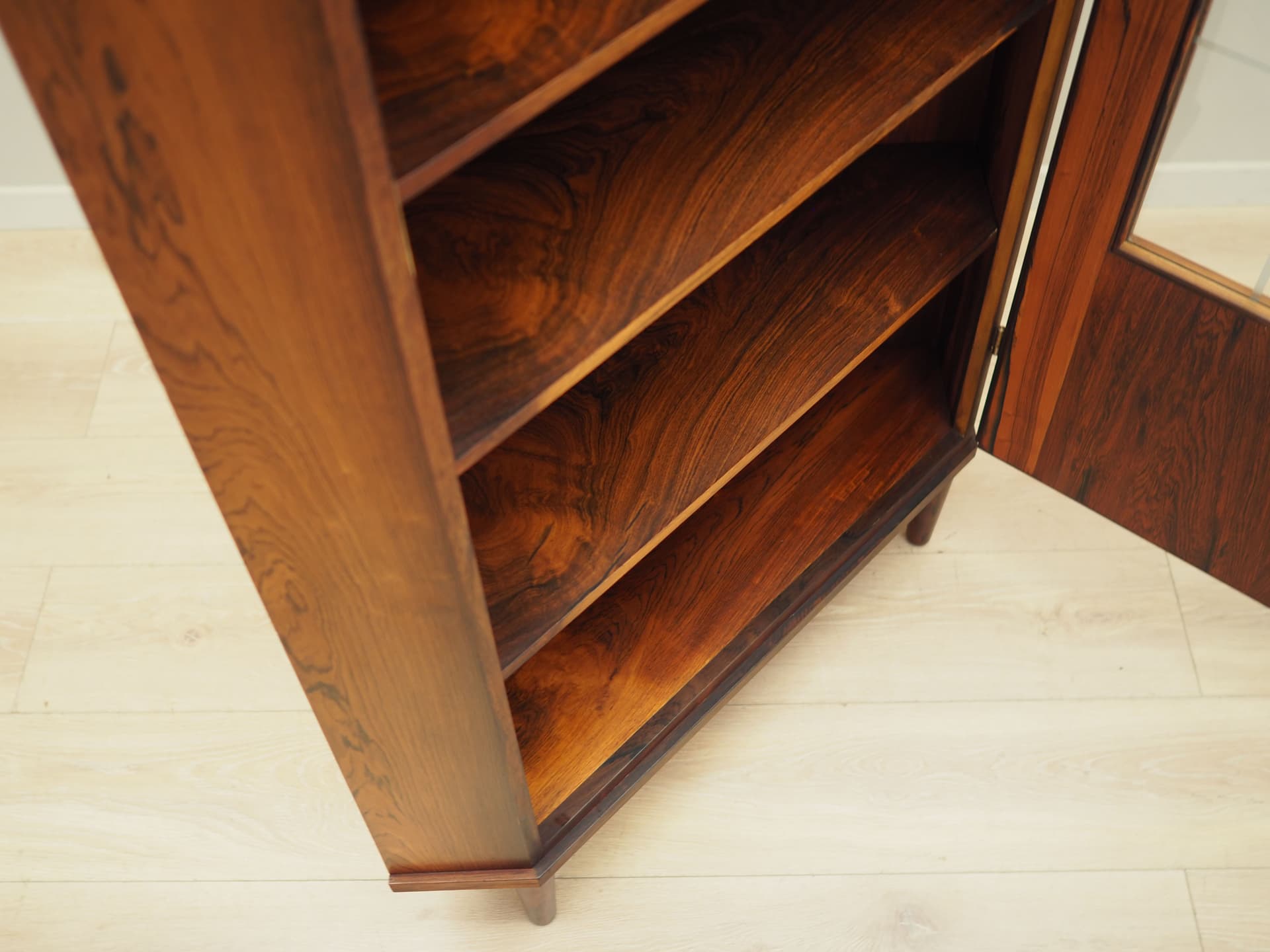 Witryna, palisander brązowy, Dania, lata 70. - 63977