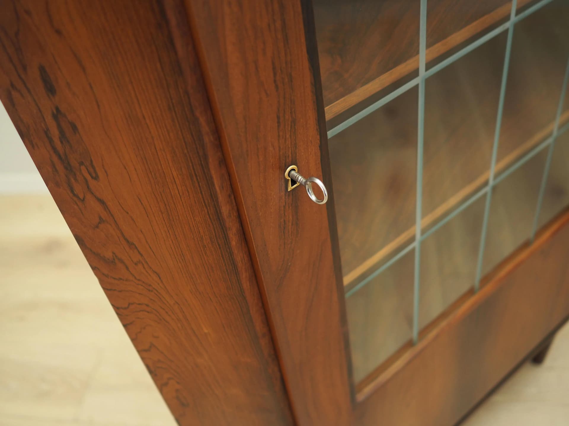 Witryna, palisander brązowy, Dania, lata 70. - 33123