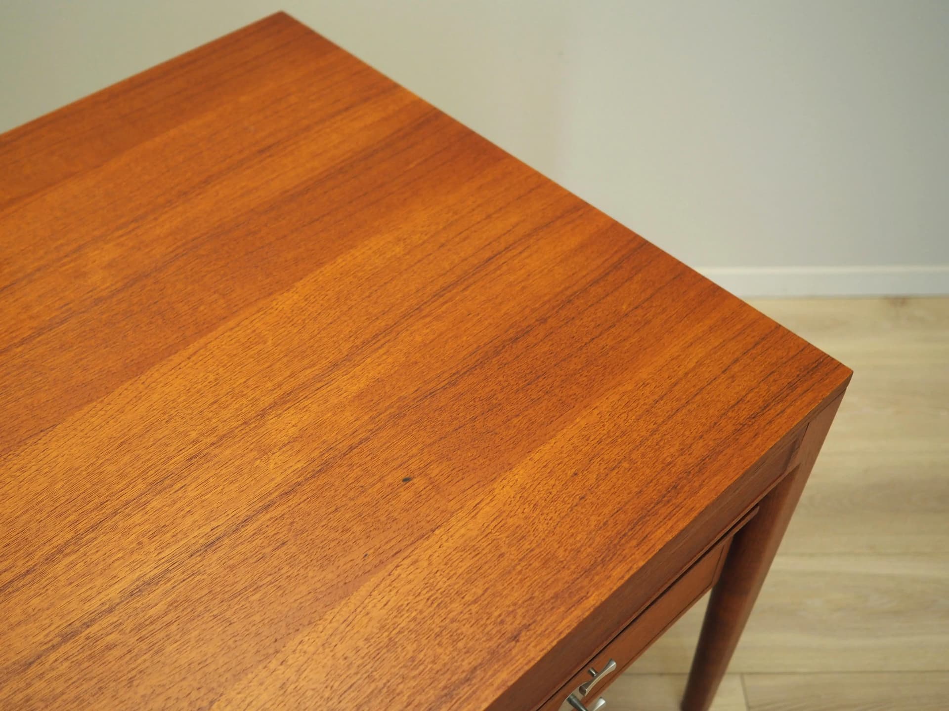 Biurko, teak pomarańczowy, proj. F. Juhl, France & Son, Dania, lata 70. - 33104