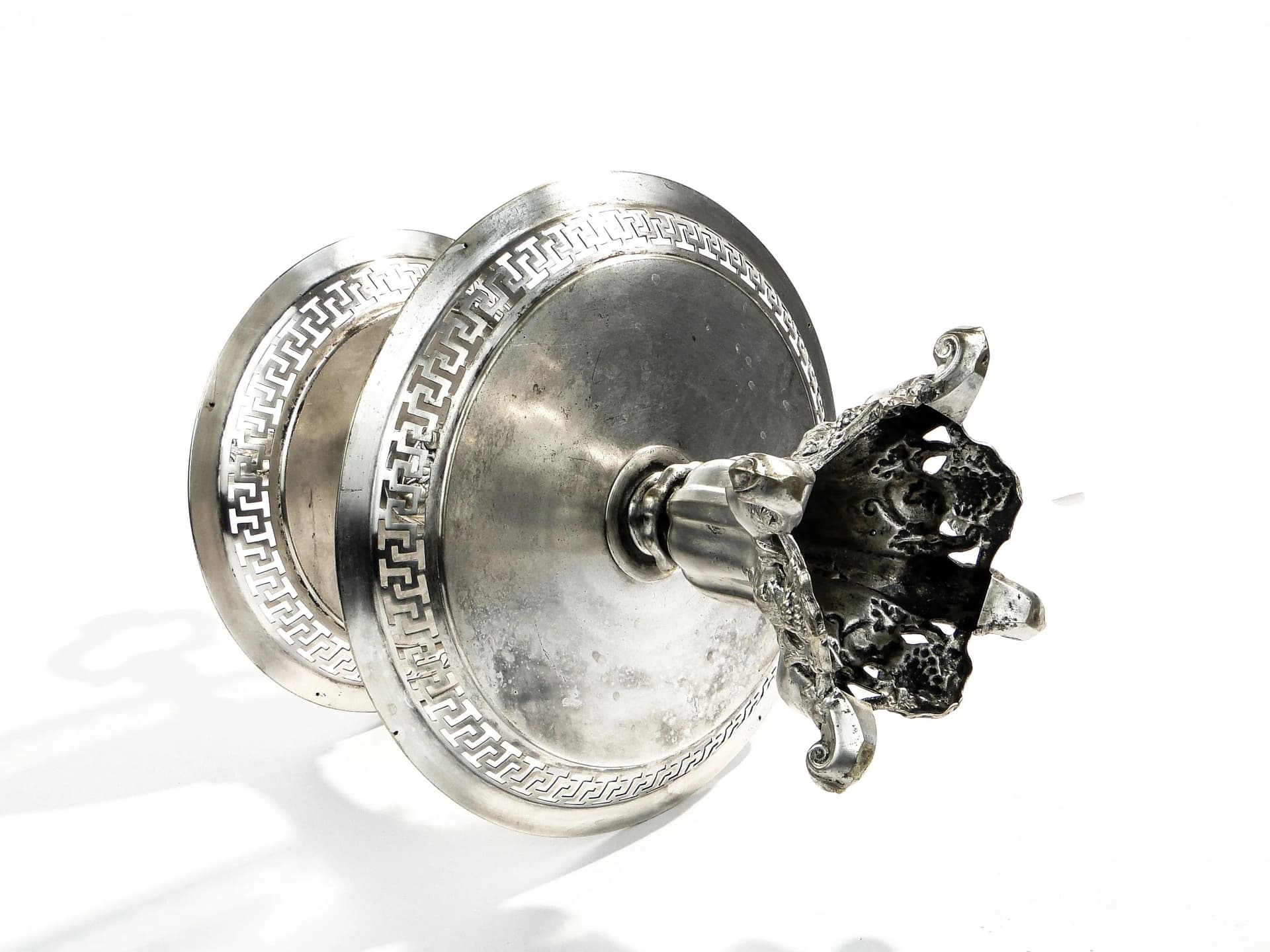 Etagere, silver, brass, Bracia Buch, Poland, 19th c. - 33273