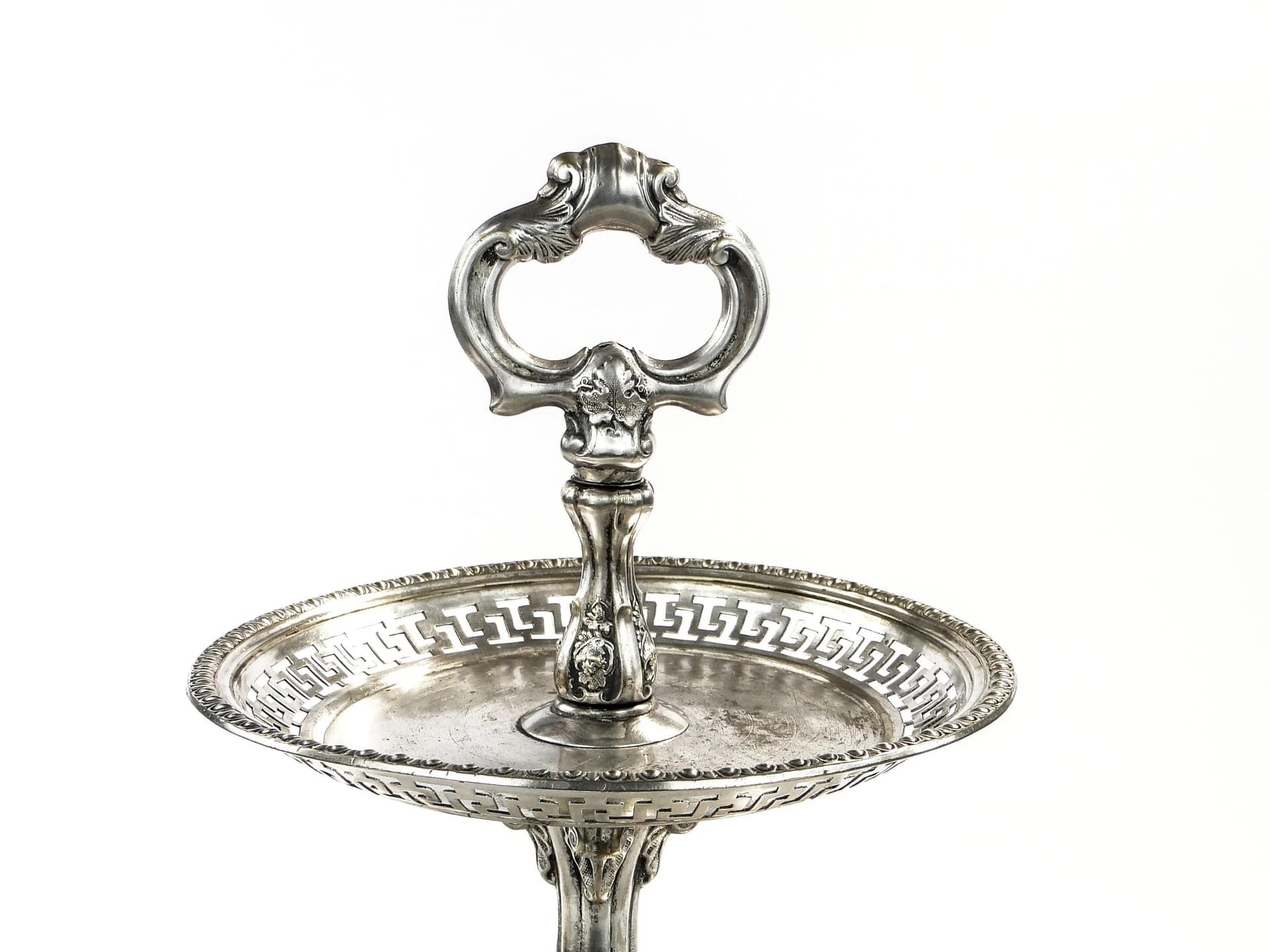 Etagere, silver, brass, Bracia Buch, Poland, 19th c. - 33270