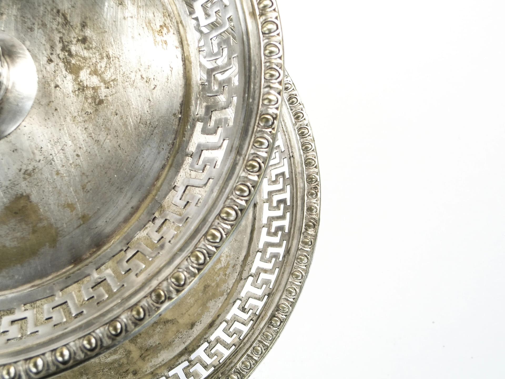 Etagere, silver, brass, Bracia Buch, Poland, 19th c. - 33272