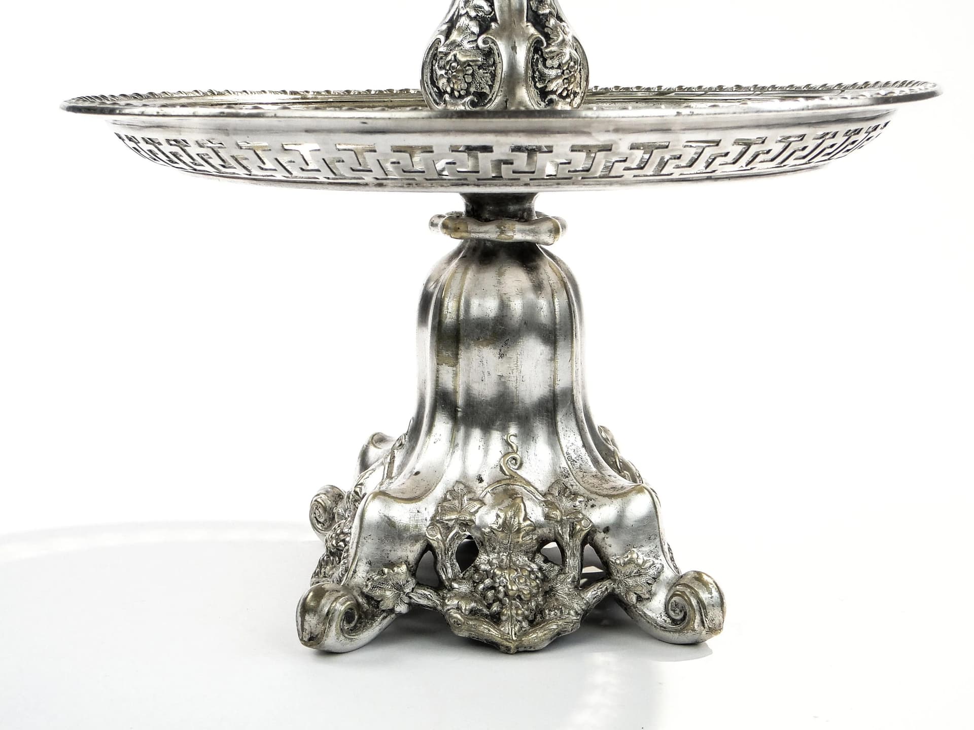 Etagere, silver, brass, Bracia Buch, Poland, 19th c. - 33268
