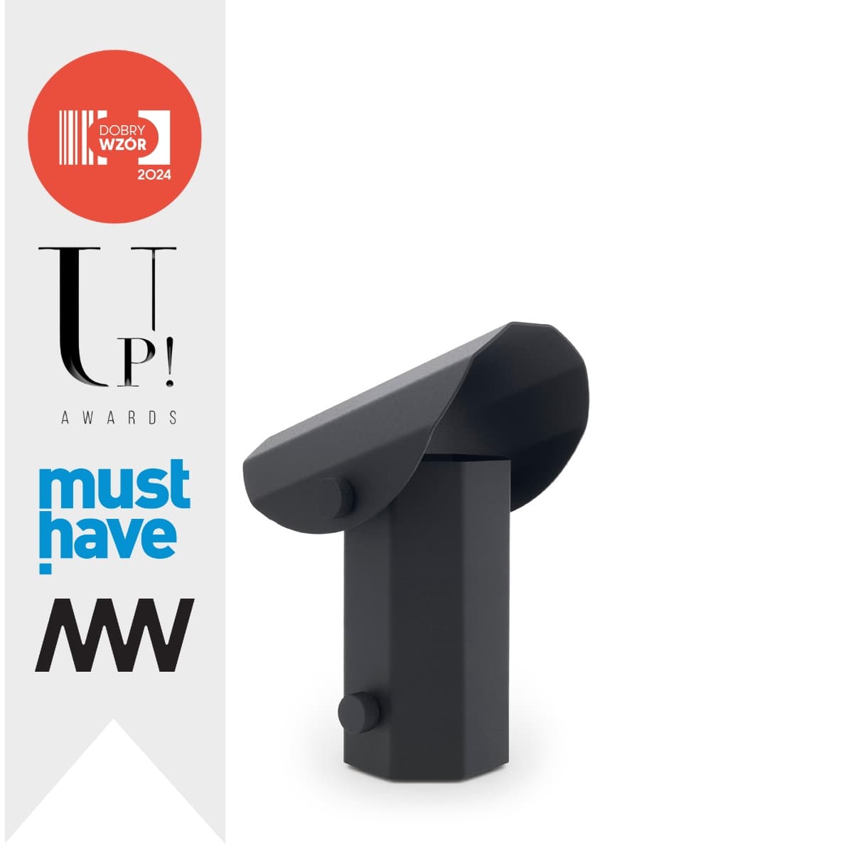 Standing lamp APOLIN 30cm, white, Kaspa x Grynasz Studio - 3868