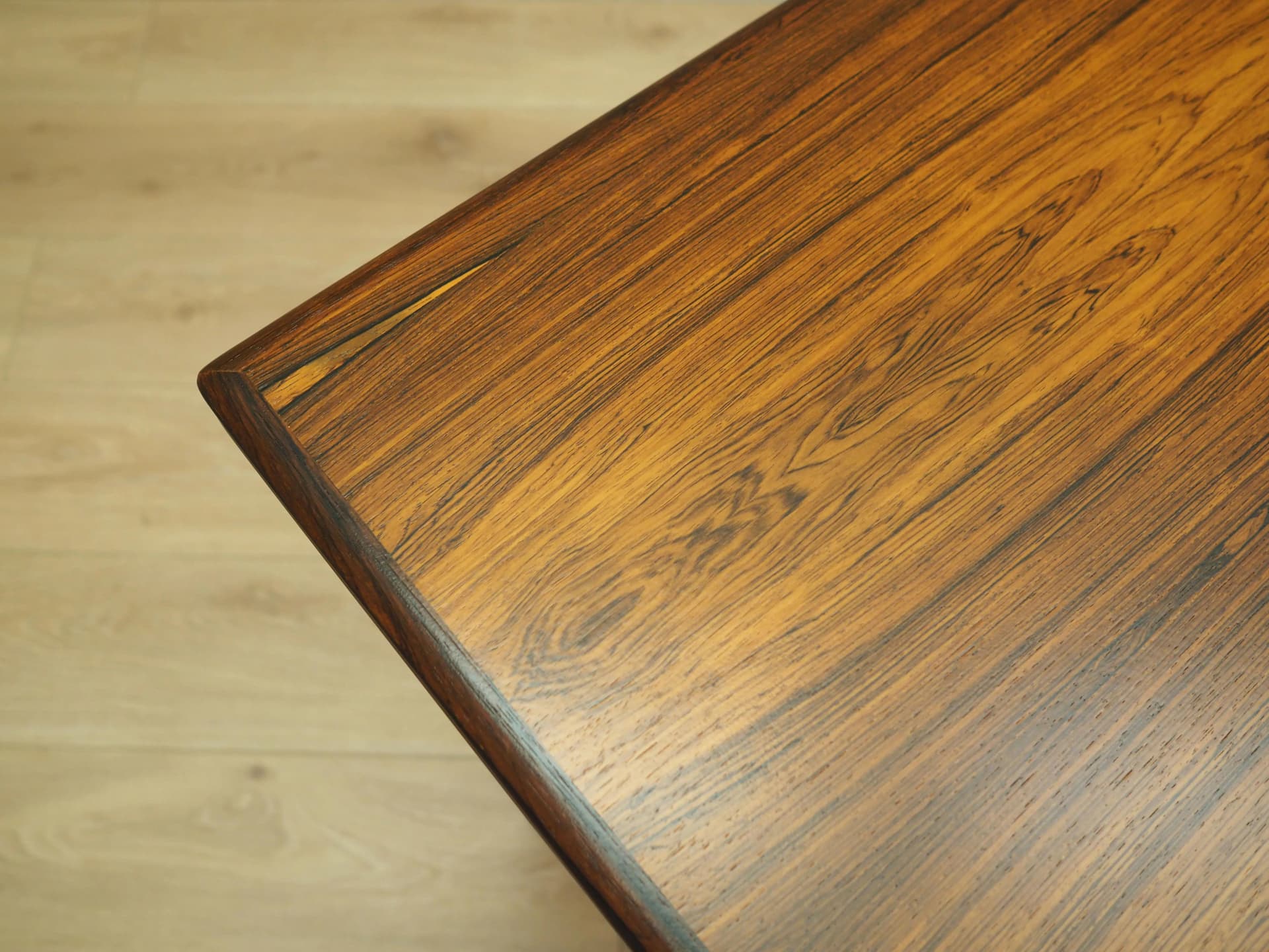 Rectangular Table, brown rosewood, Denmark, 1970s - 33372